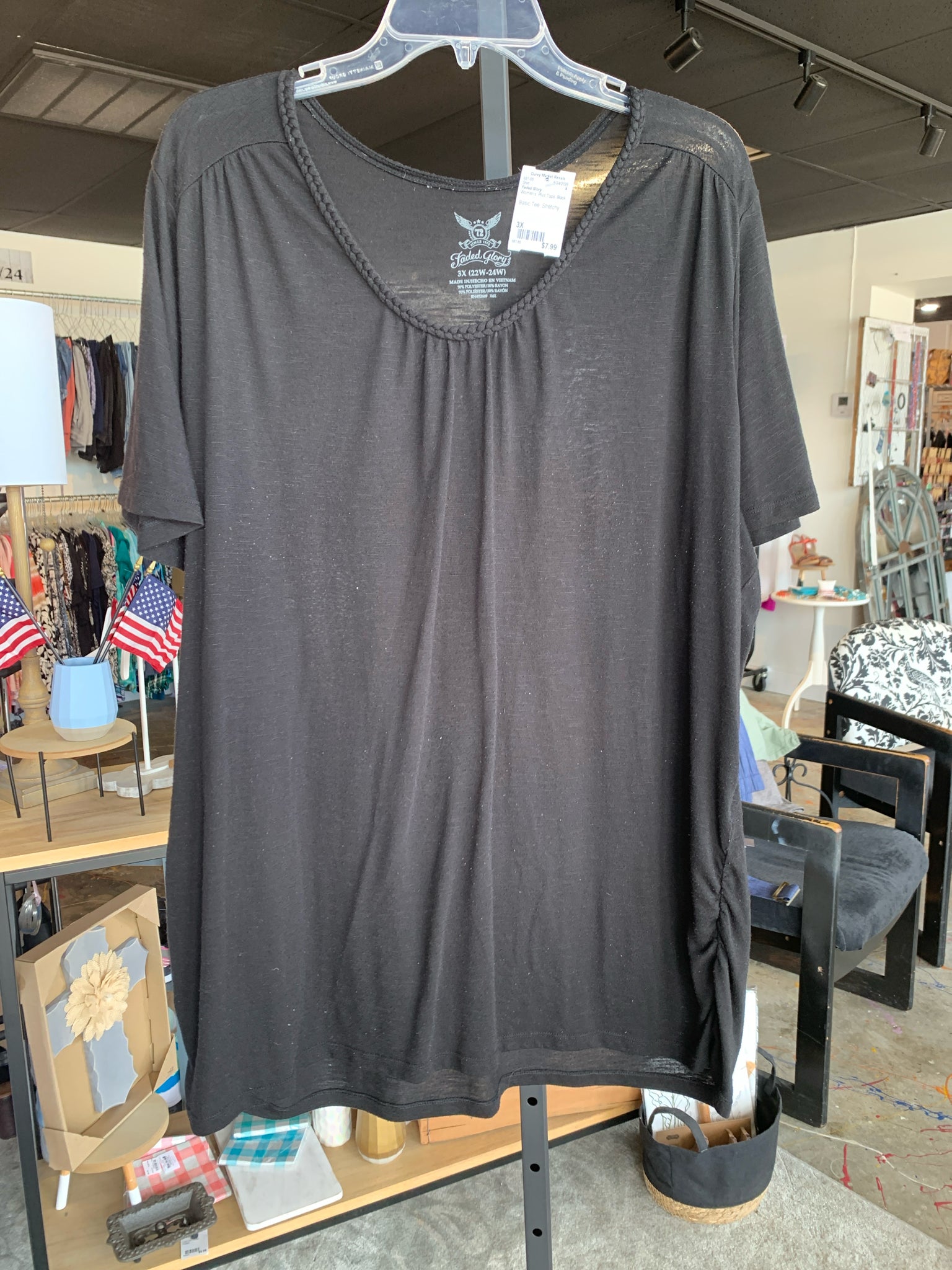 Faded Glory Plus Tops Size 3X Shirt