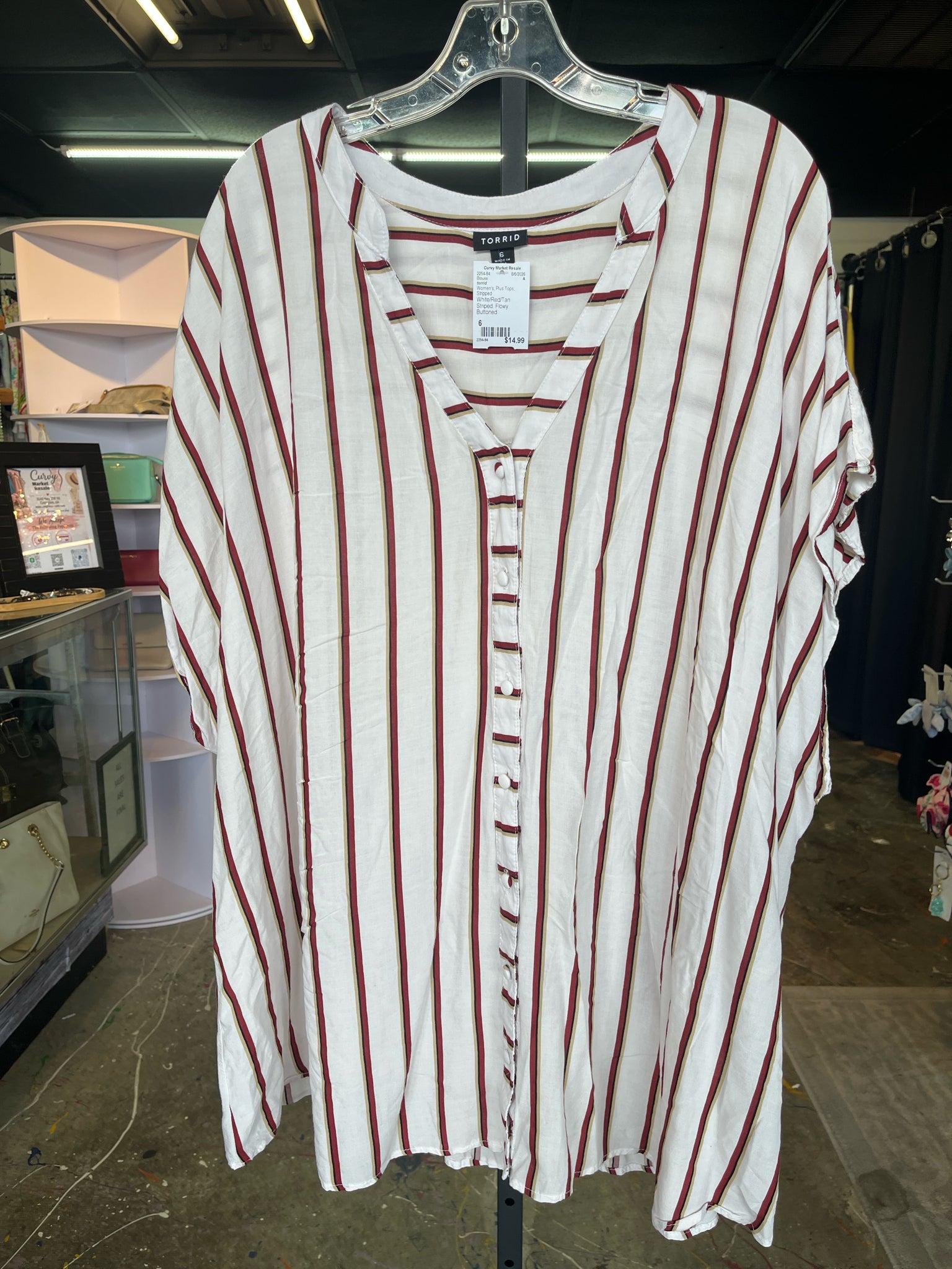 torrid Plus Tops Size 6 Blouse