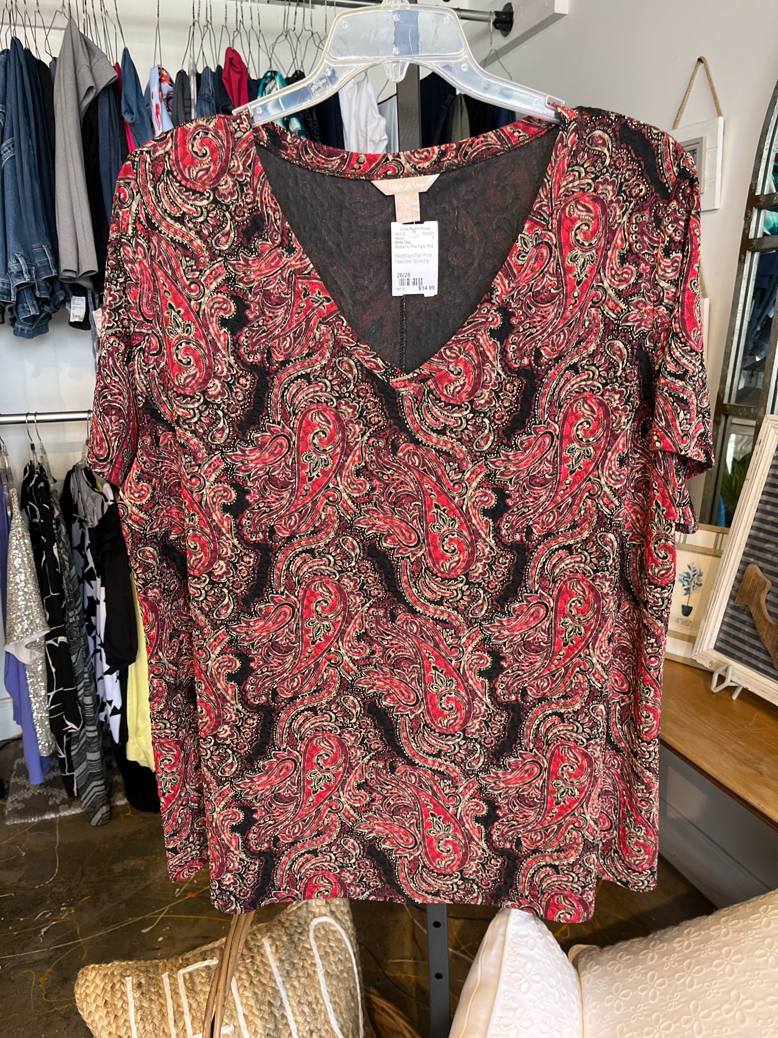 White Stag Plus Tops Size 26/28 Blouse