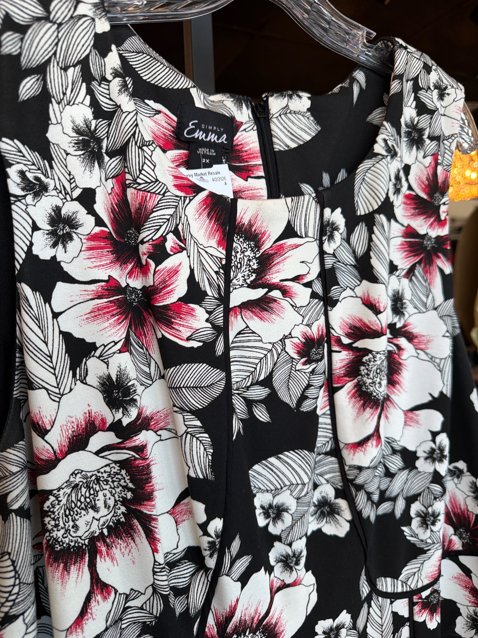 Simply Emma Plus Dresses Size 2X Dress