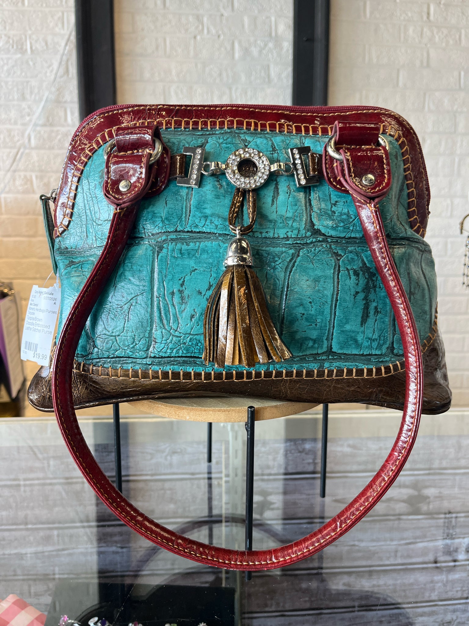 Marc Chantal Turquoise Purse