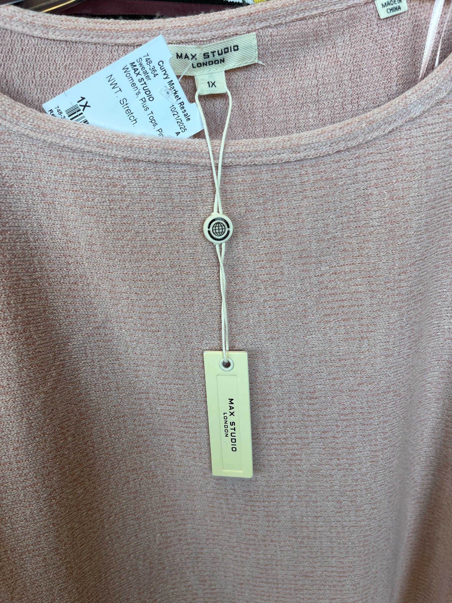 MAX STUDIO Plus Tops Size 1X Sweater