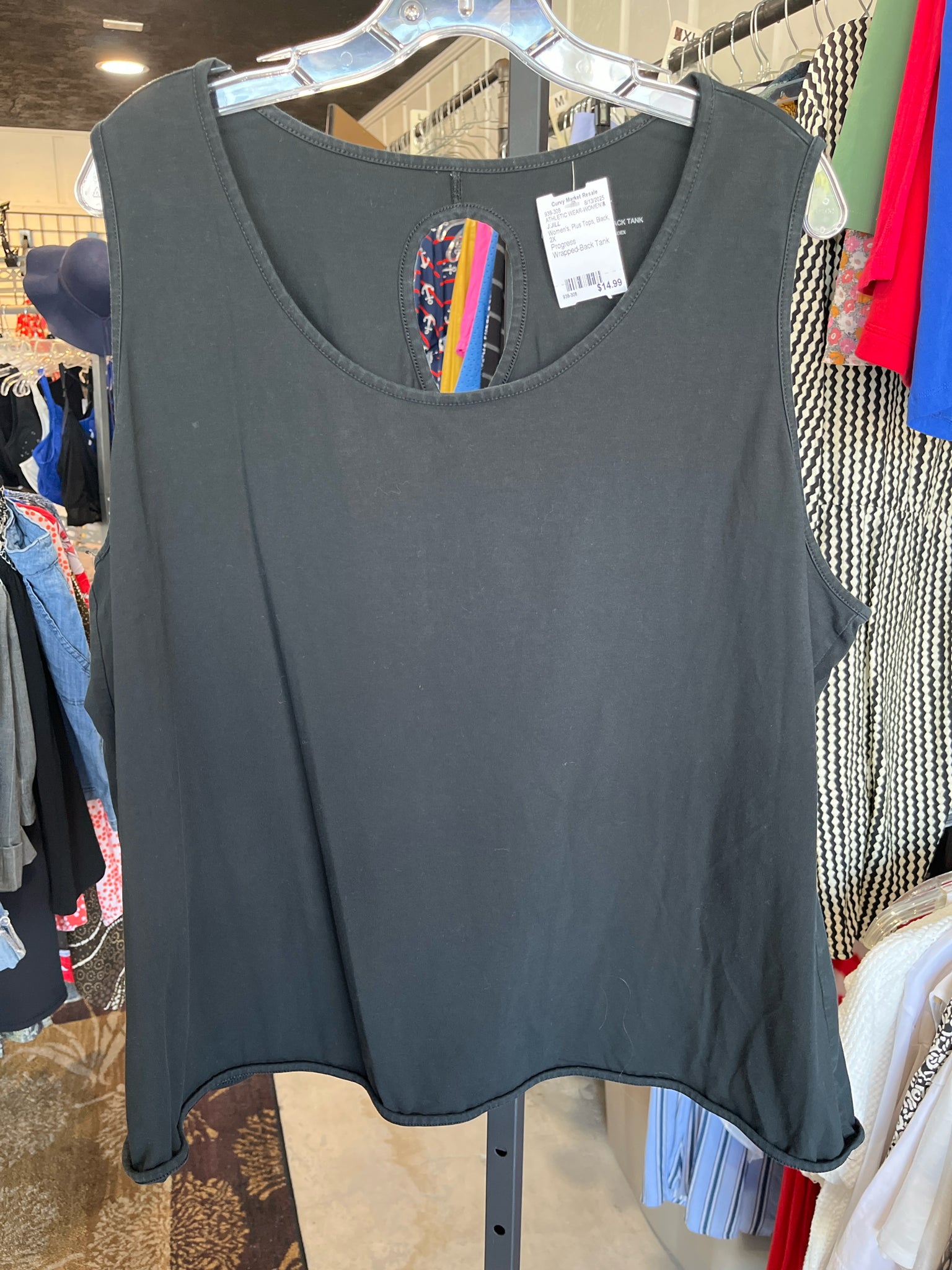 J.JILL Plus Tops 2X ATHLETIC WEAR-WOMEN'S