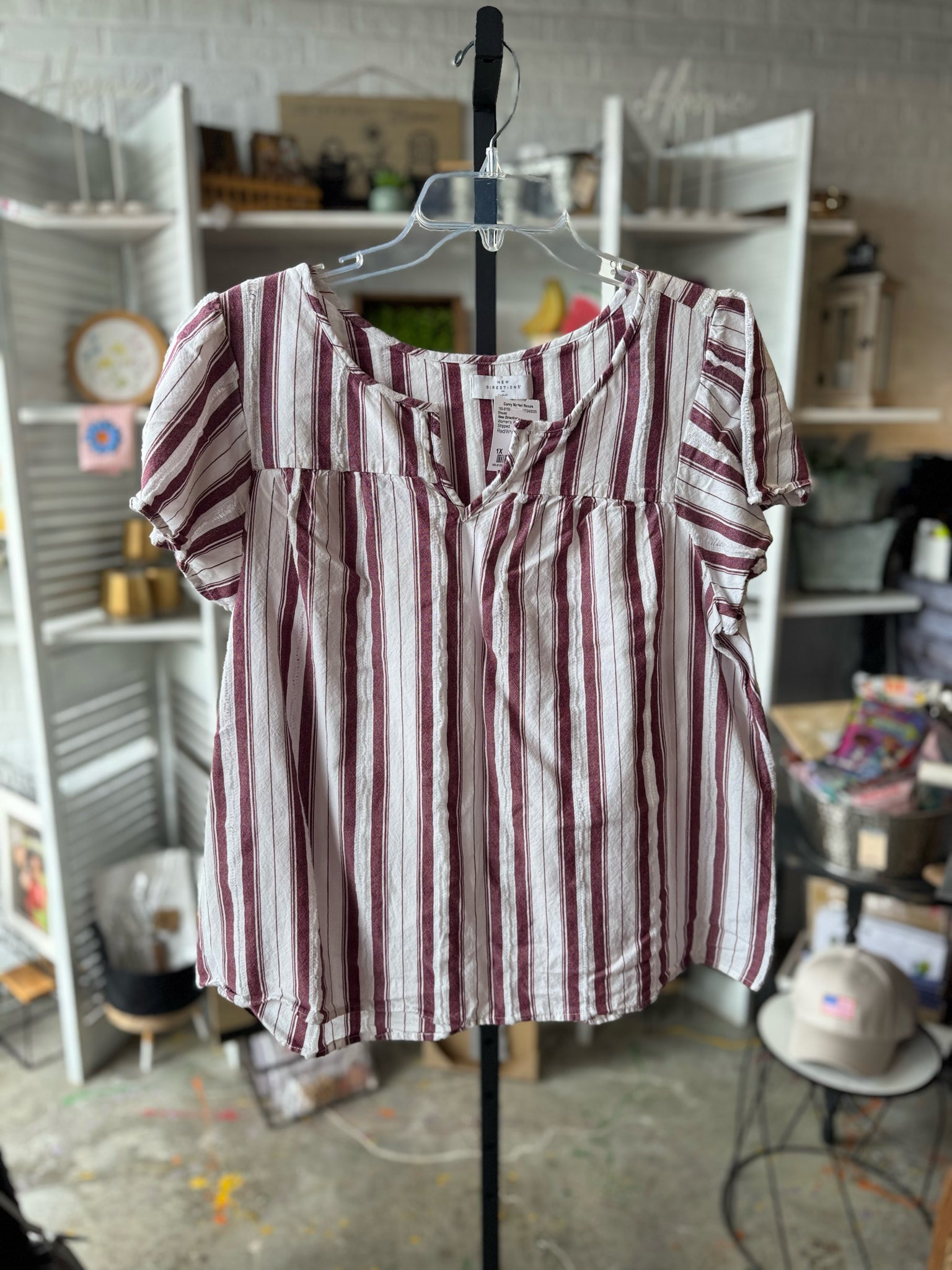 New Directions Plus Tops Size 1X Blouse