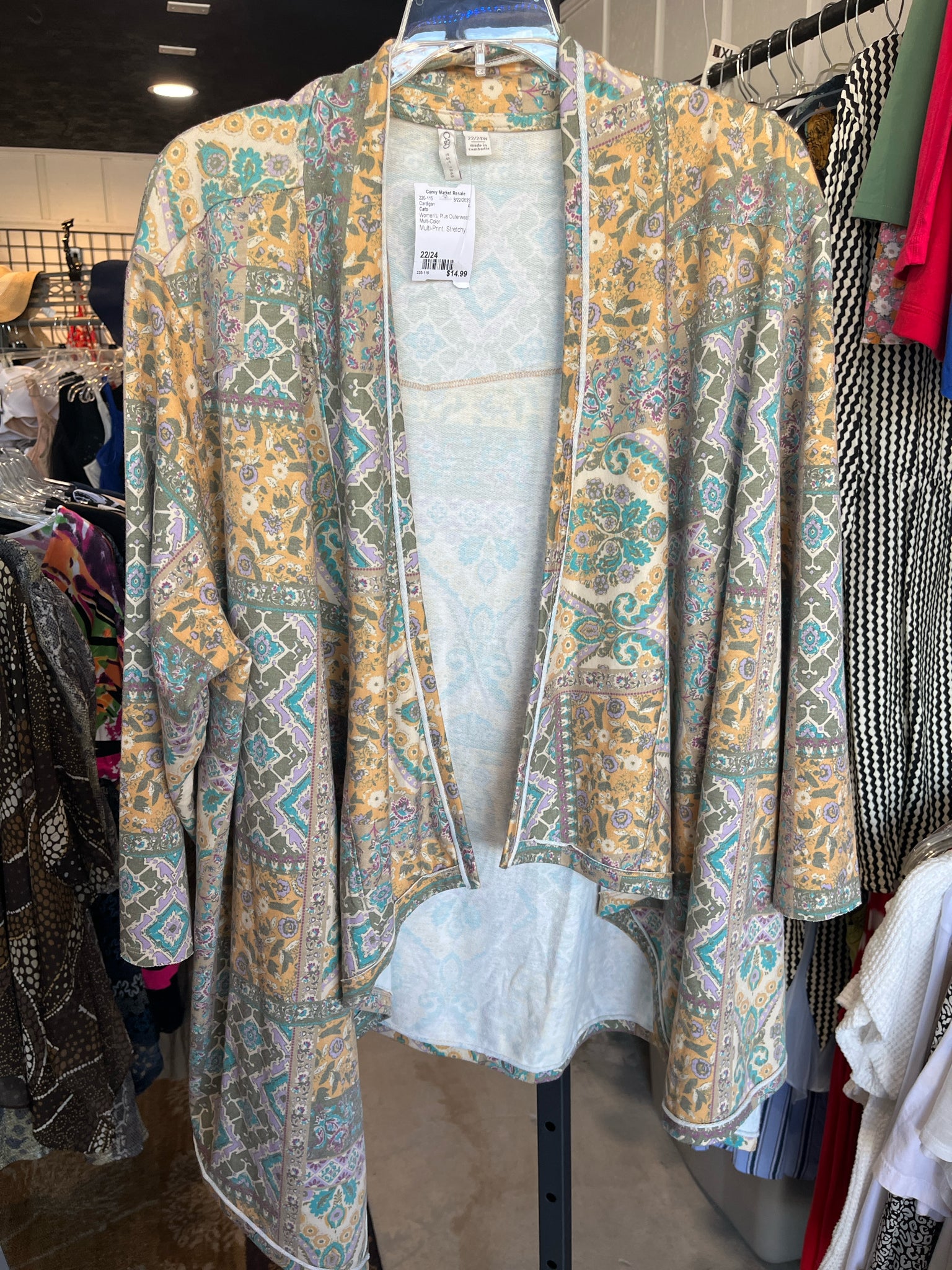 Cato Plus Outerwear Size 22/24 Cardigan