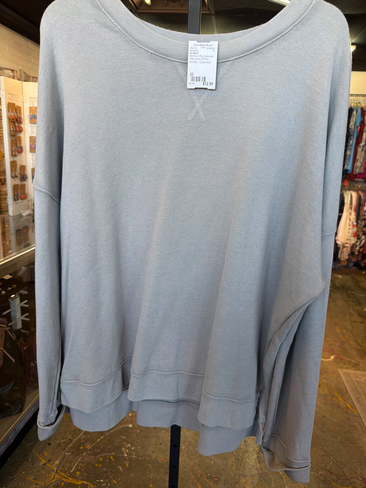 No Brand Plus Outerwear Size 20 Sweatshirt