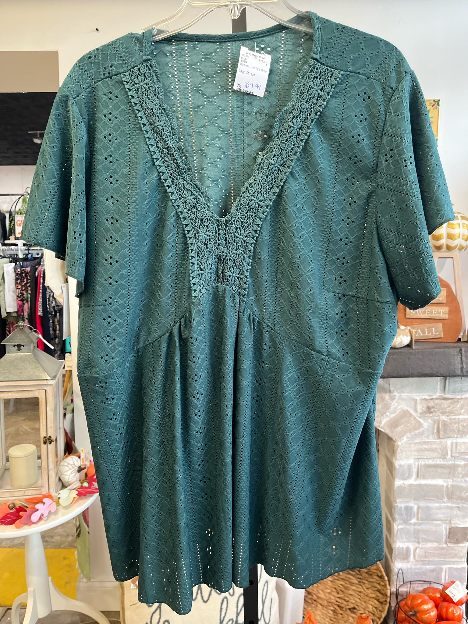 SHEIN Plus Tops Size 3X Blouse