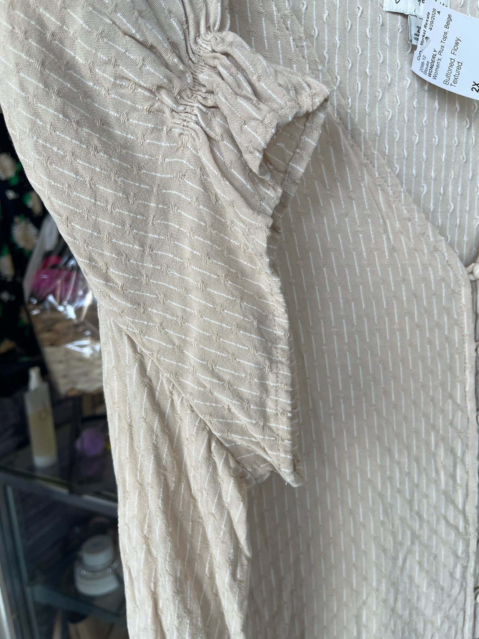 WONDERLY Plus Tops Size 2X Blouse