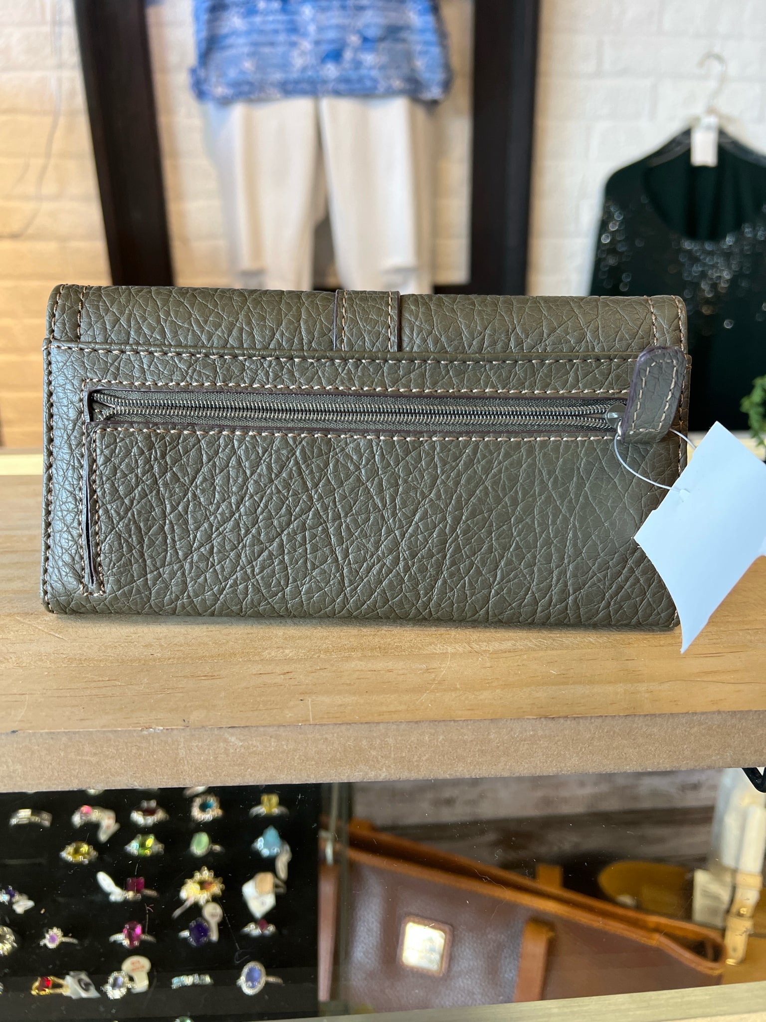 NINE WEST Green Purse