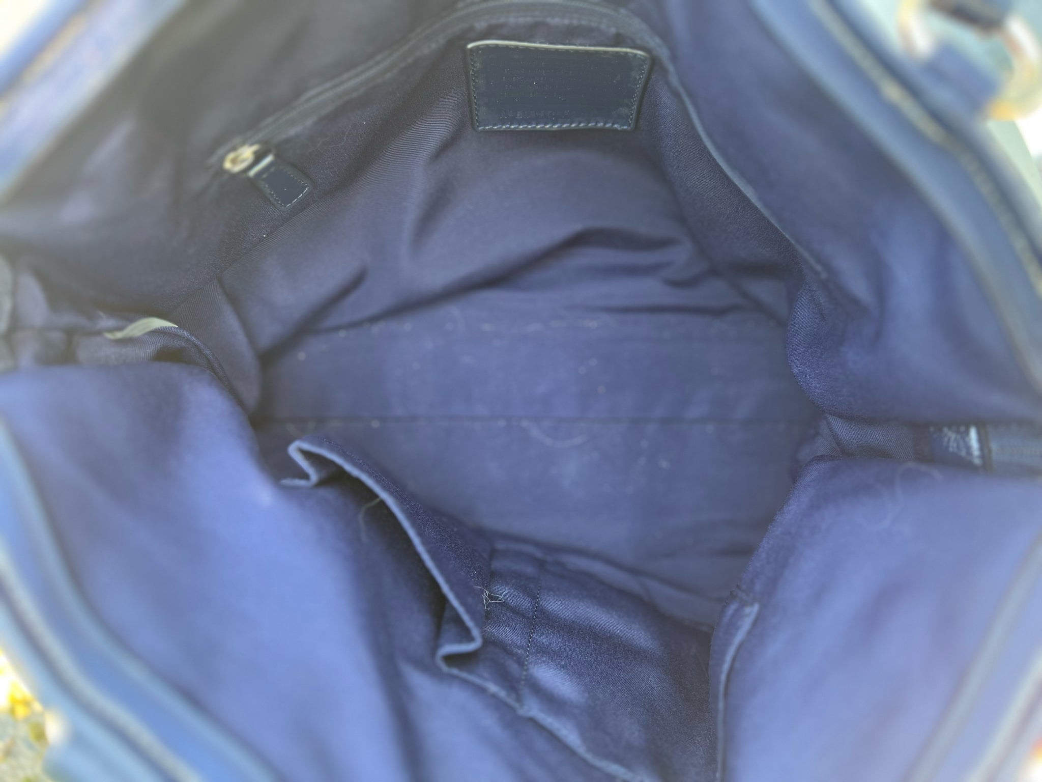 Coach Navy Purse