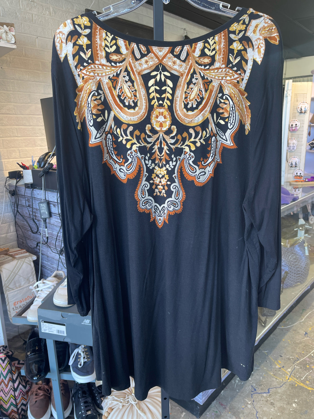 JM COLLECTION Plus Tops Size 3X Blouse
