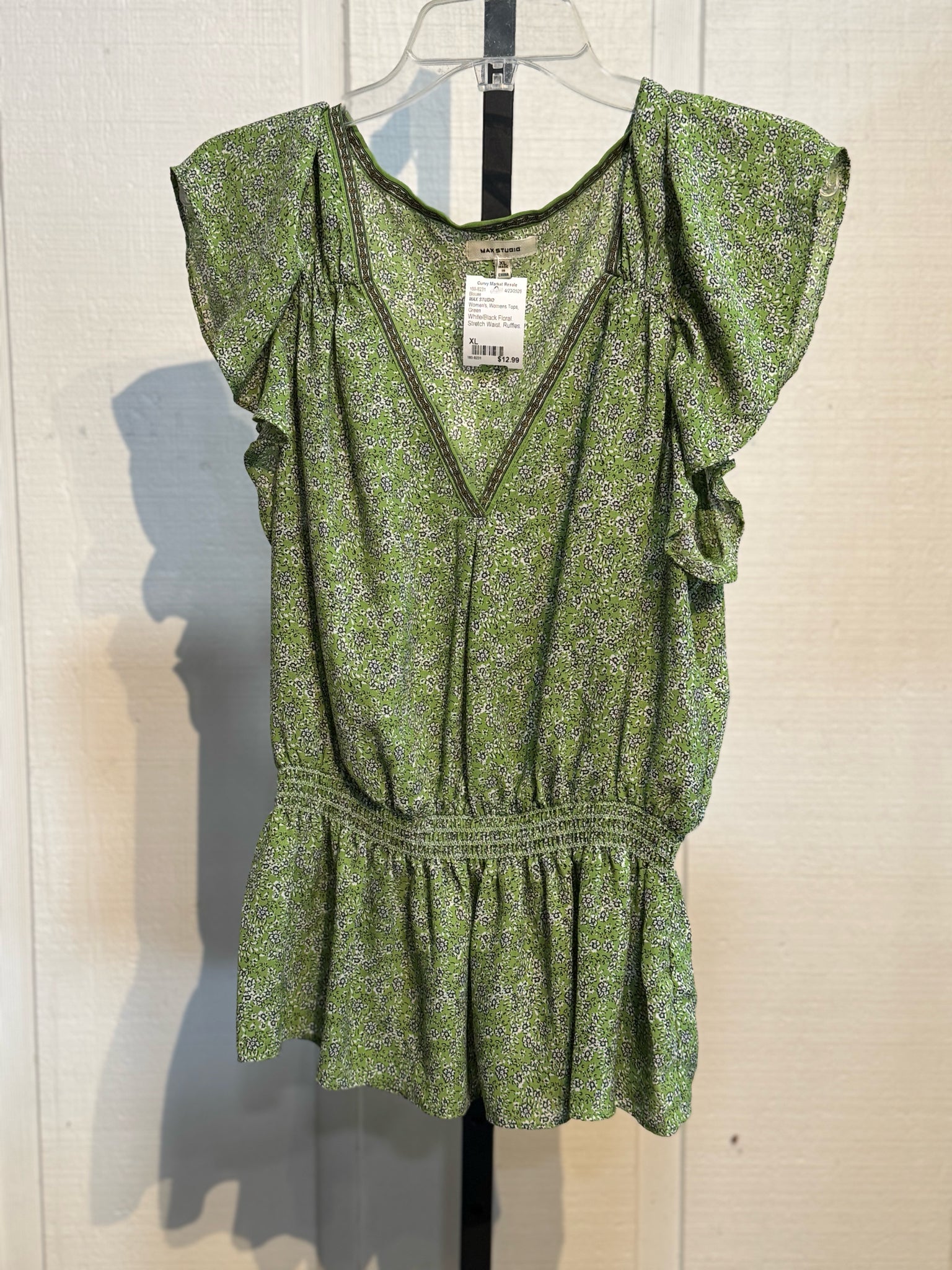 MAX STUDIO Womens Tops Size XL Blouse