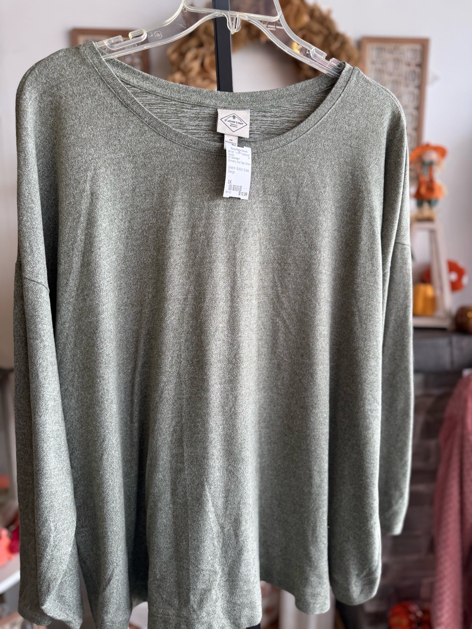 ST JOHN BAY Plus Tops Size 3X Sweater