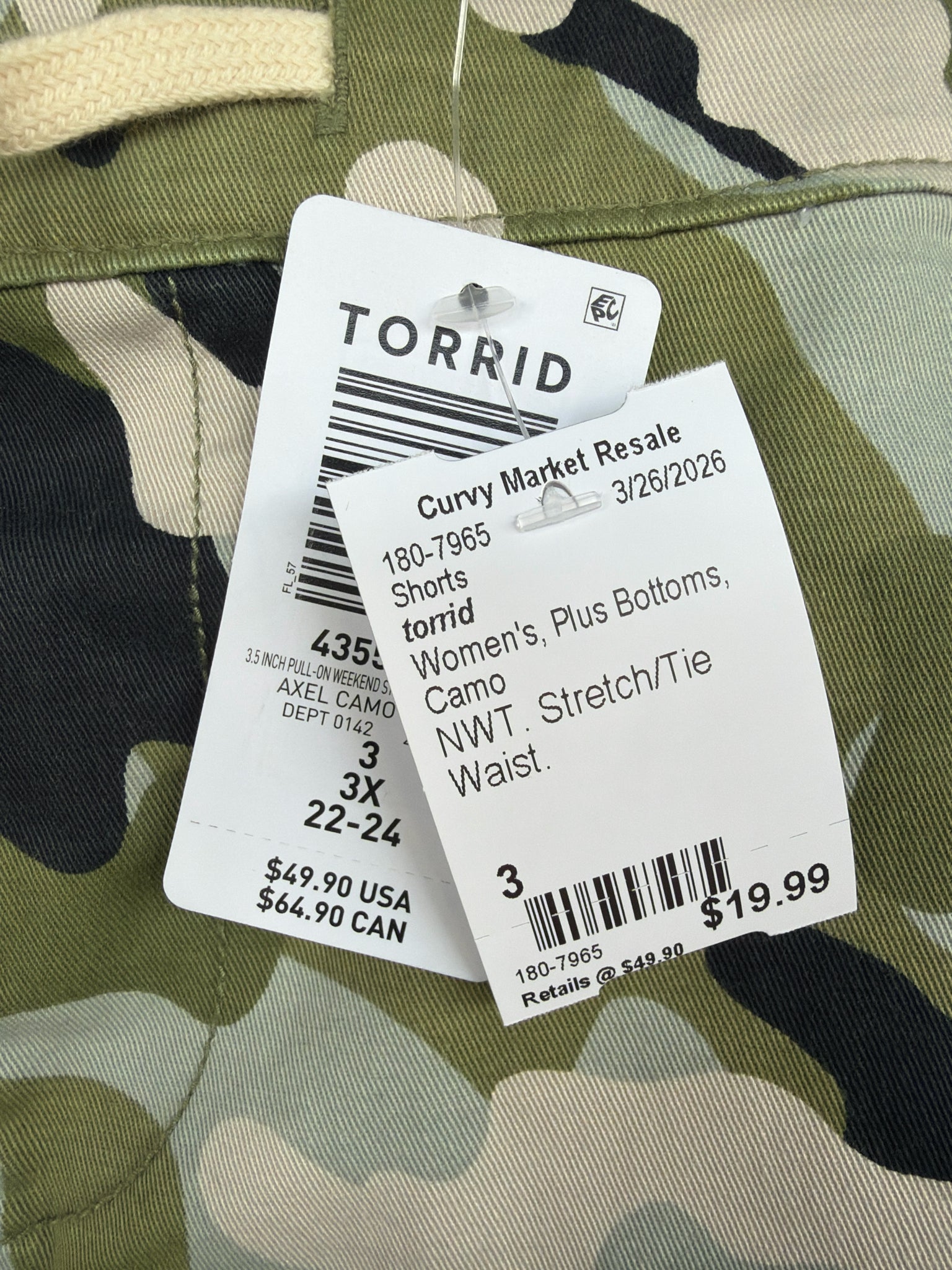 torrid Plus Bottoms Size 3 Shorts