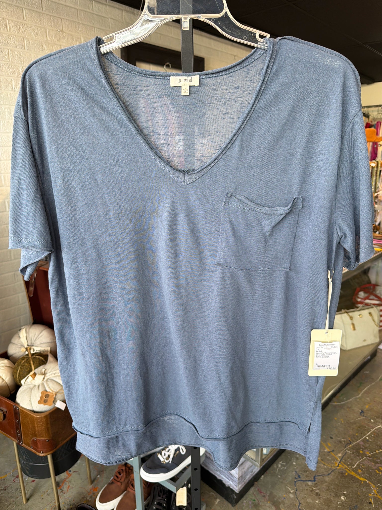 La Miel Womens Tops Size L Shirt