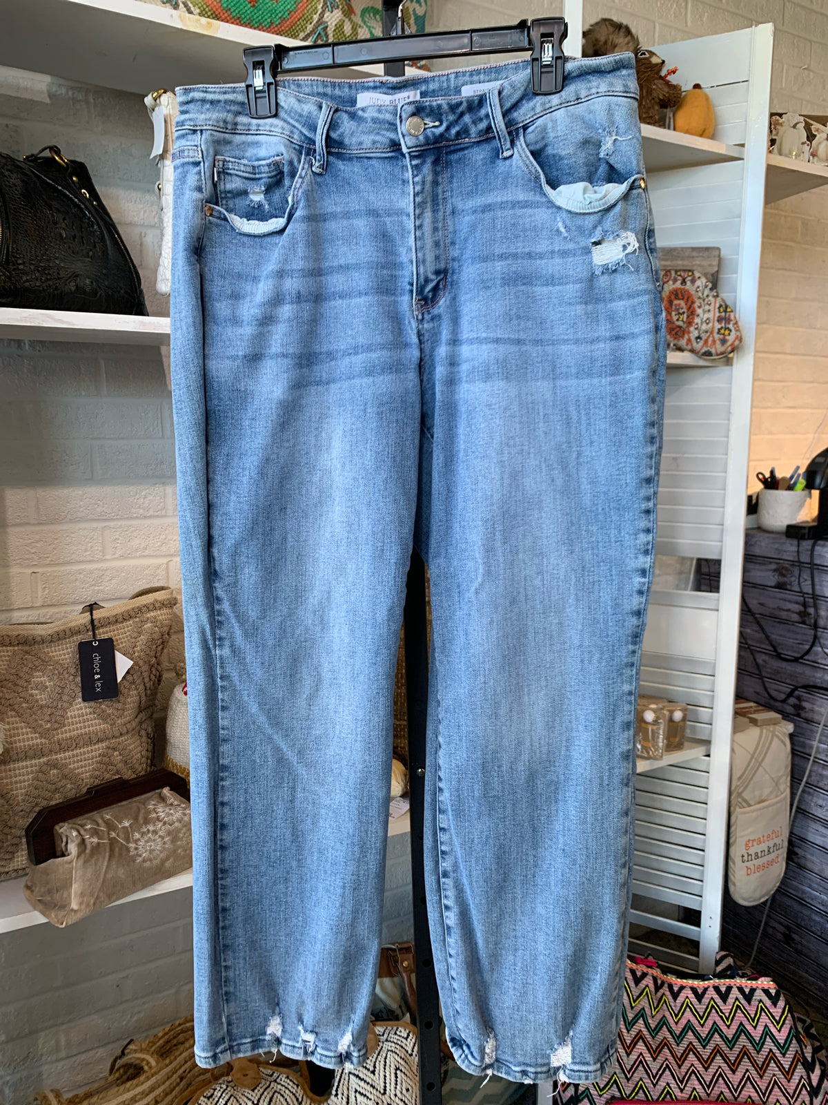 JUDY BLUE Plus Bottoms Size 16 Jeans