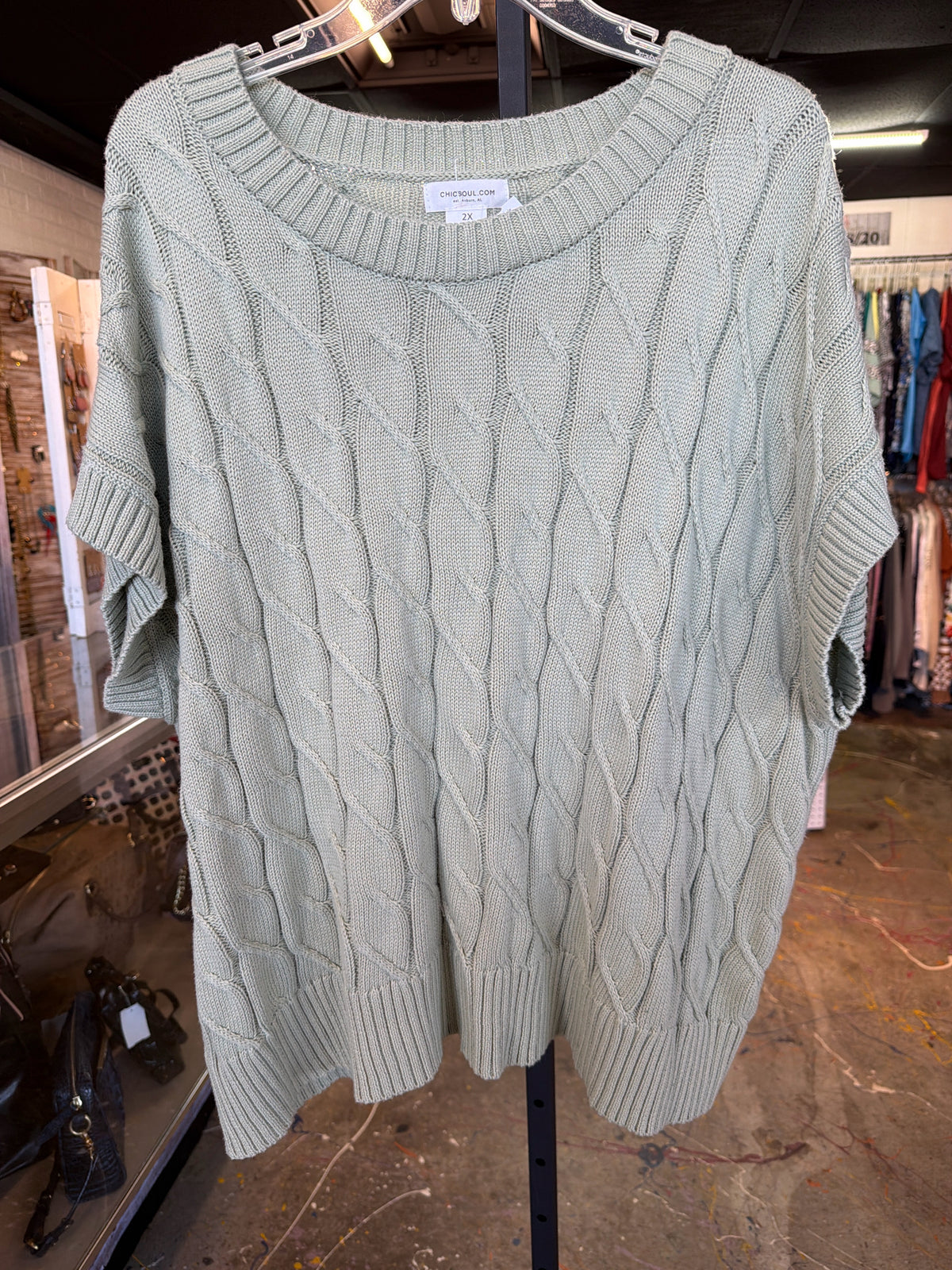 Chic Soul Plus Tops Size 2X Sweater