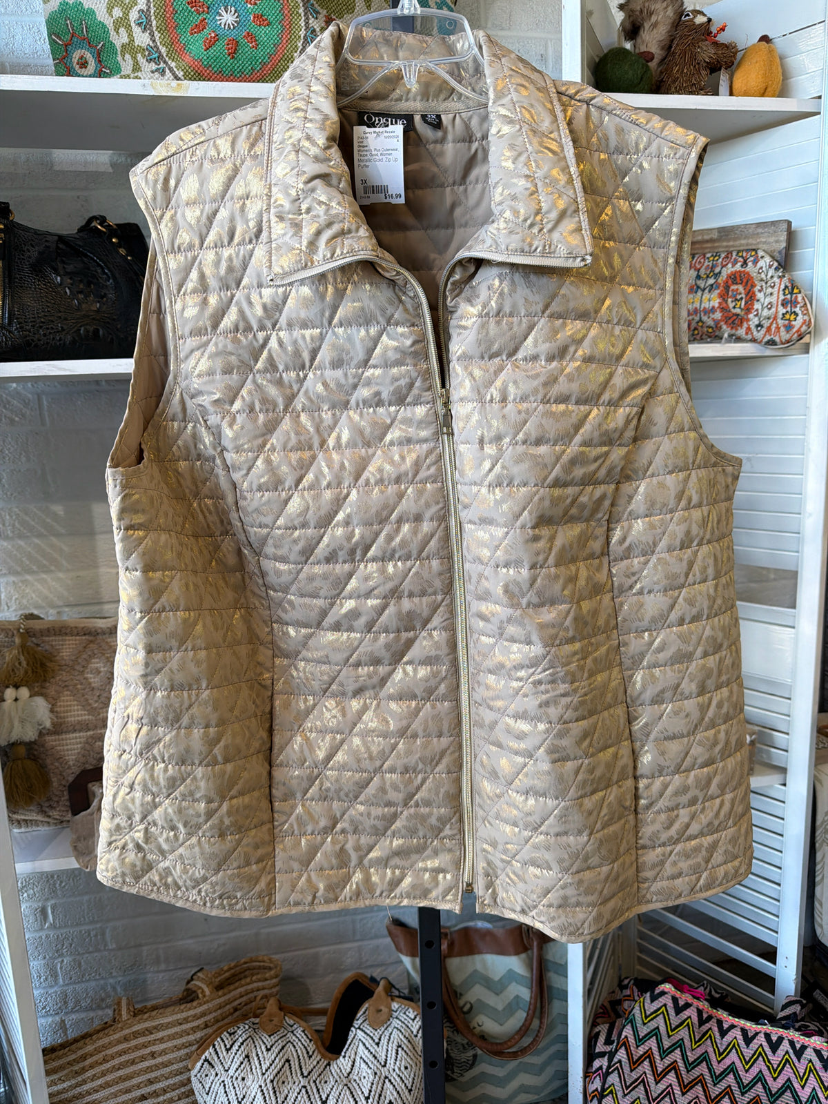 Onque Plus Outerwear Size 3X Vest