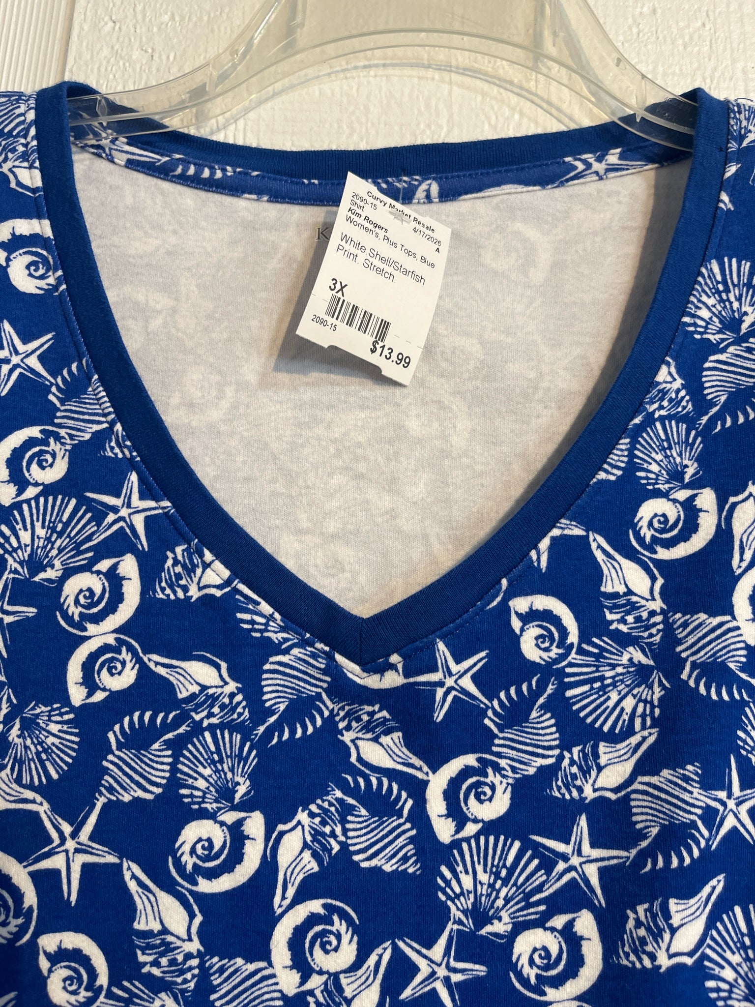 Kim Rogers Plus Tops Size 3X Shirt