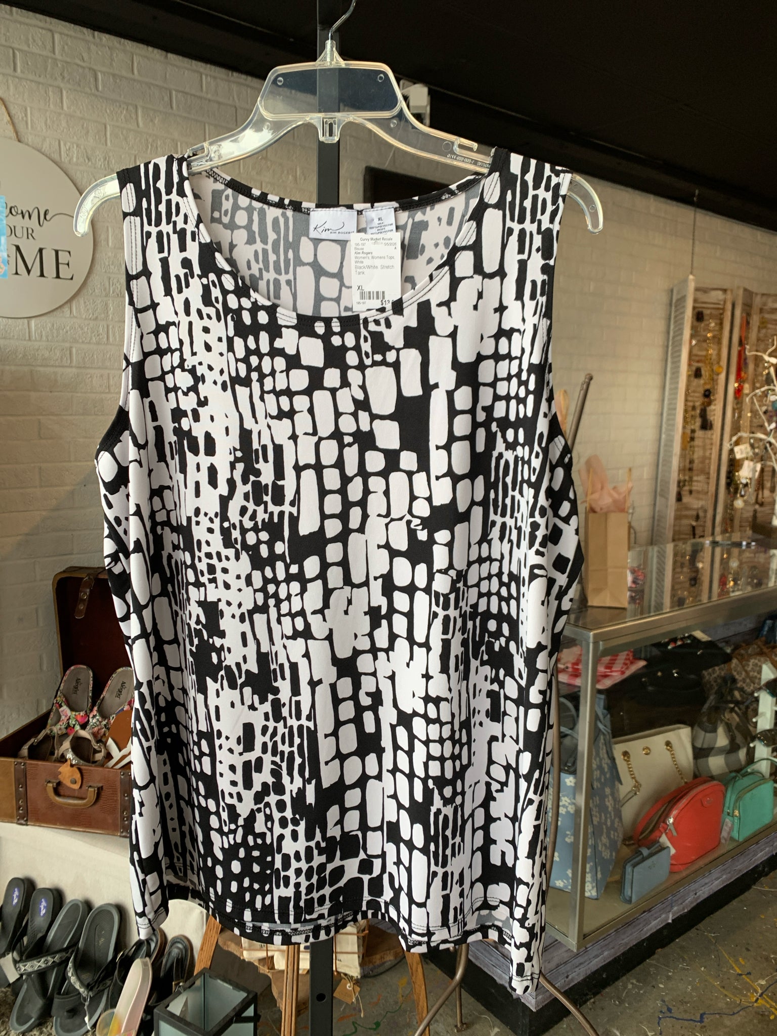 Kim Rogers Womens Tops Size XL Blouse