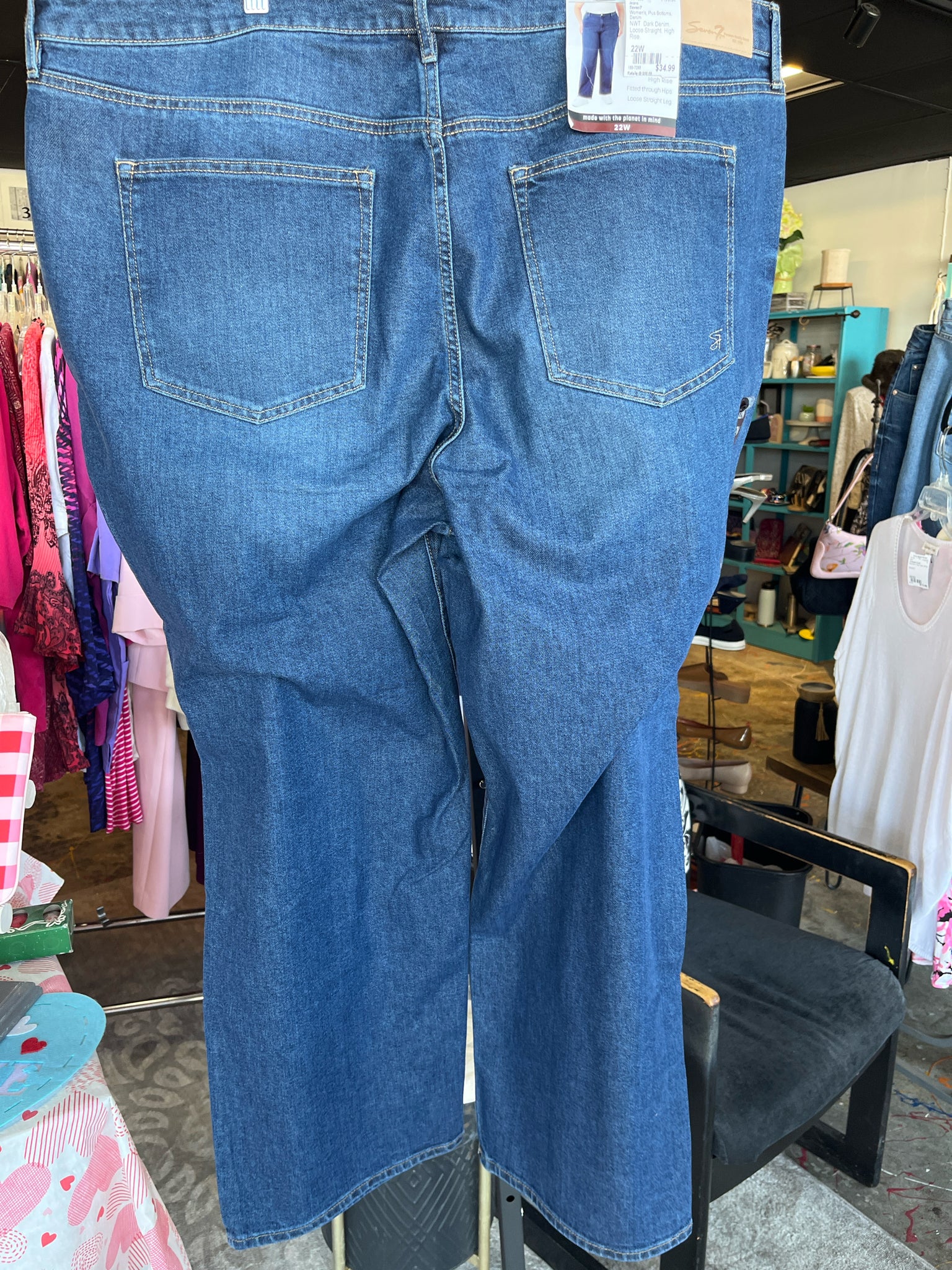 Seven7 Plus Bottoms Size 22W Jeans