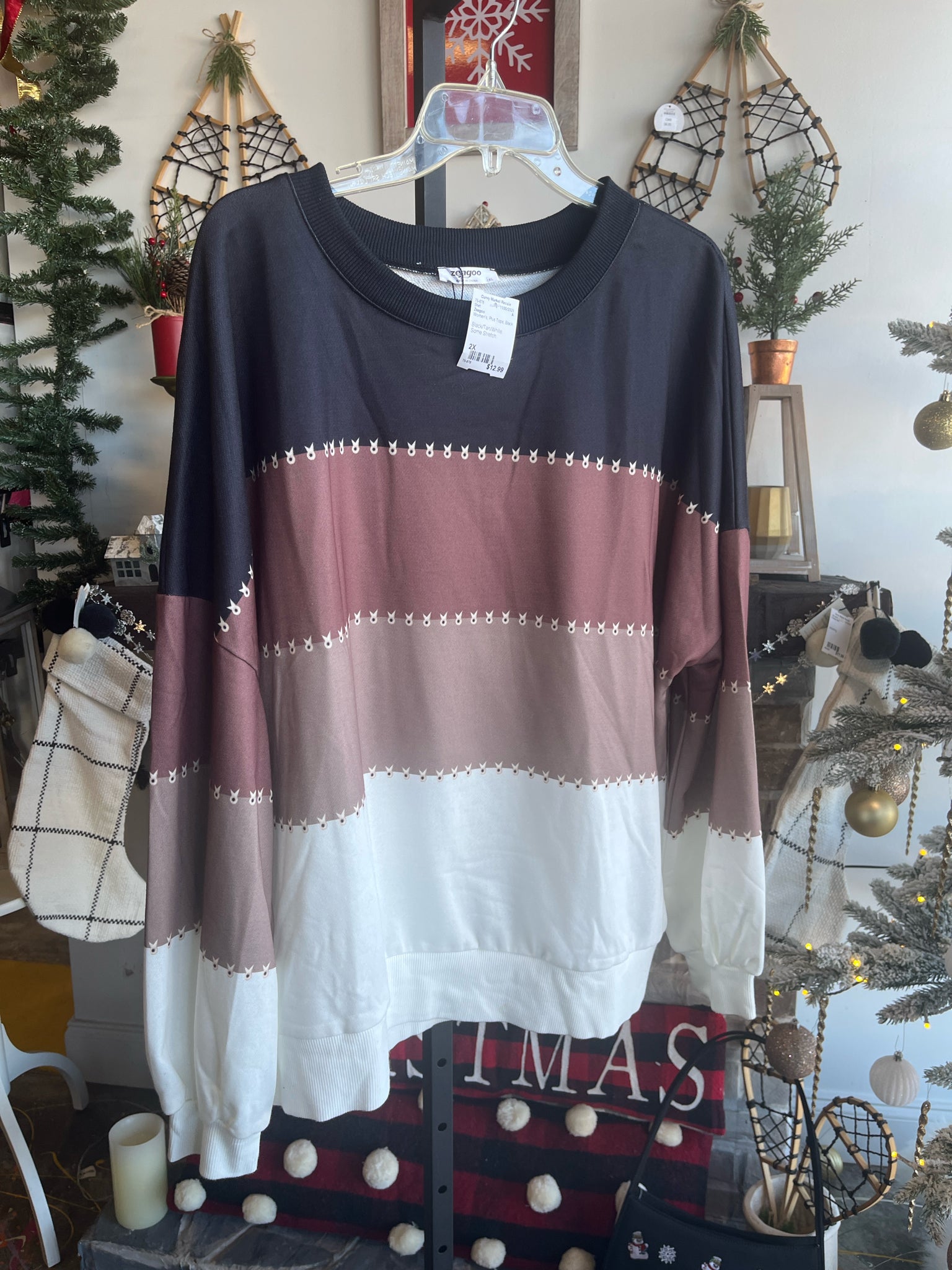 Zeagoo Plus Tops Size 2X Shirt