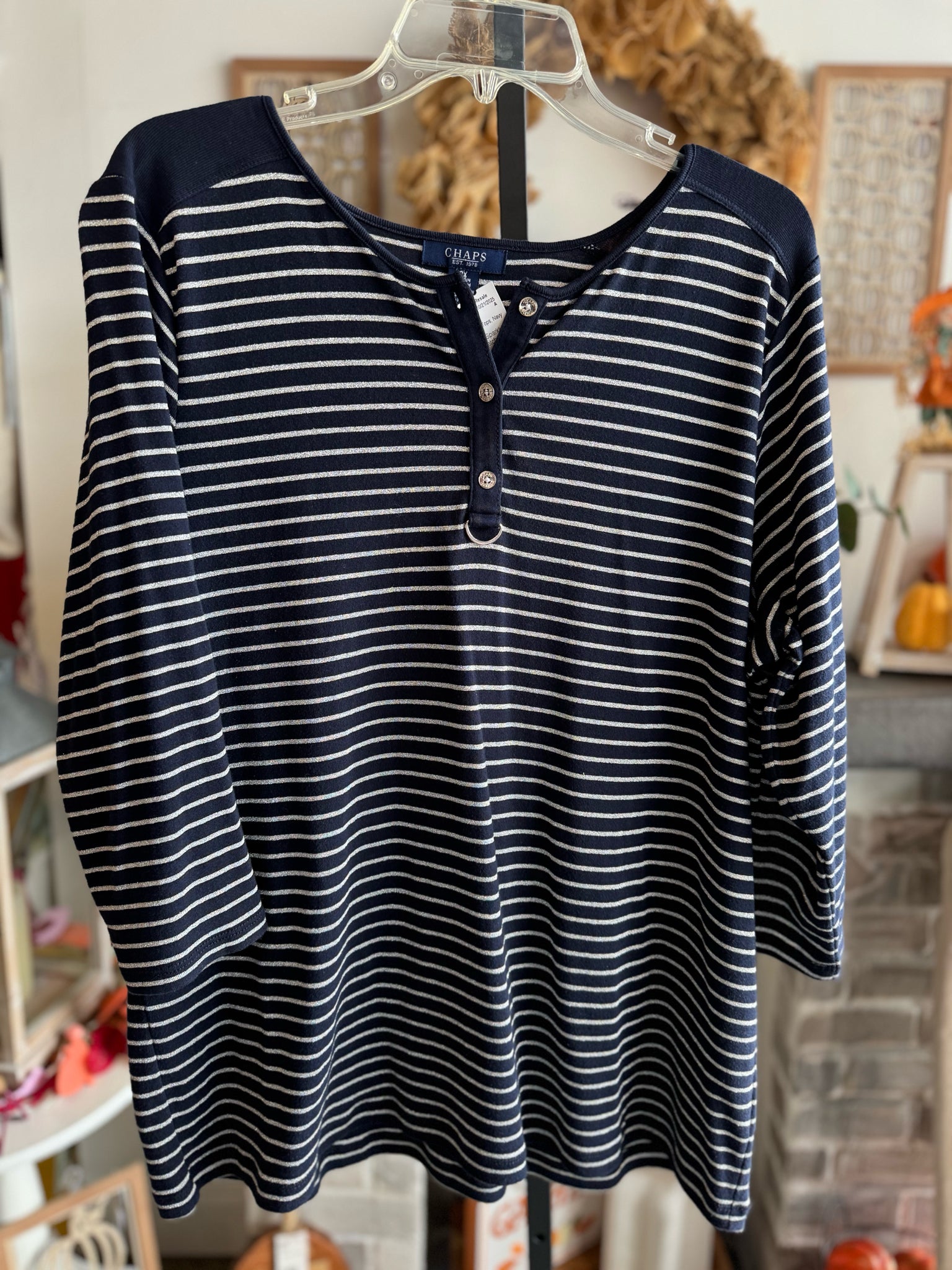 Chaps Plus Tops Size 3X Shirt