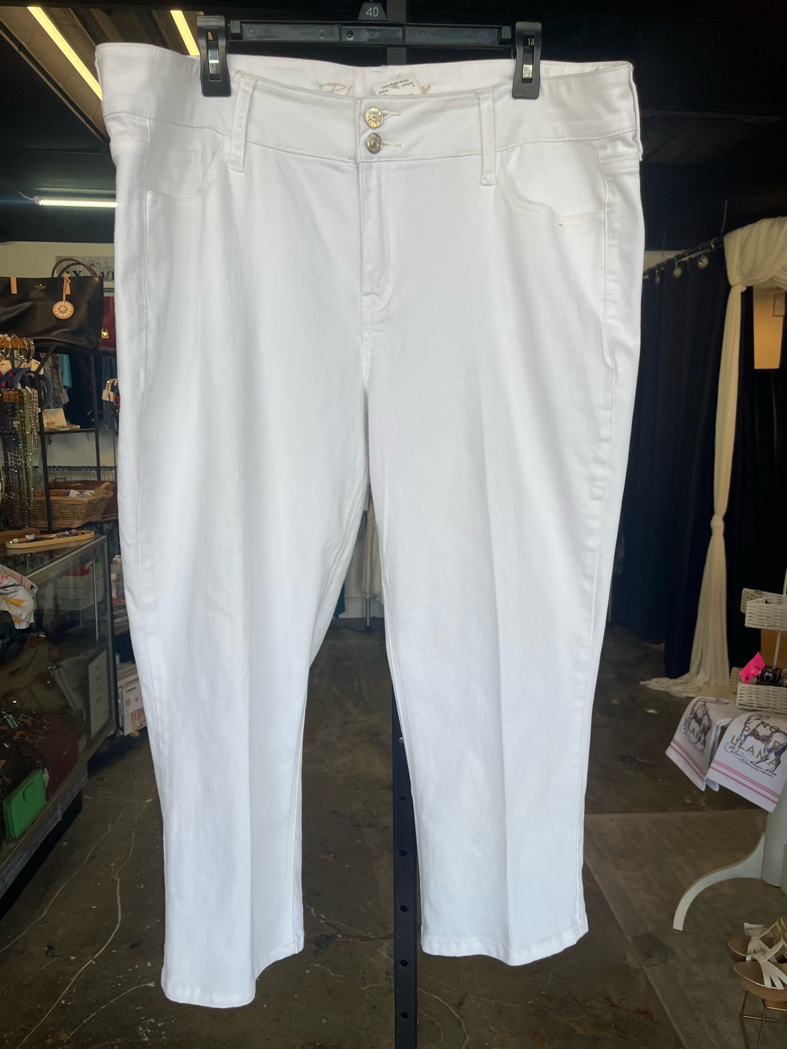Blue Desire Plus Bottoms Size 20W Jeans
