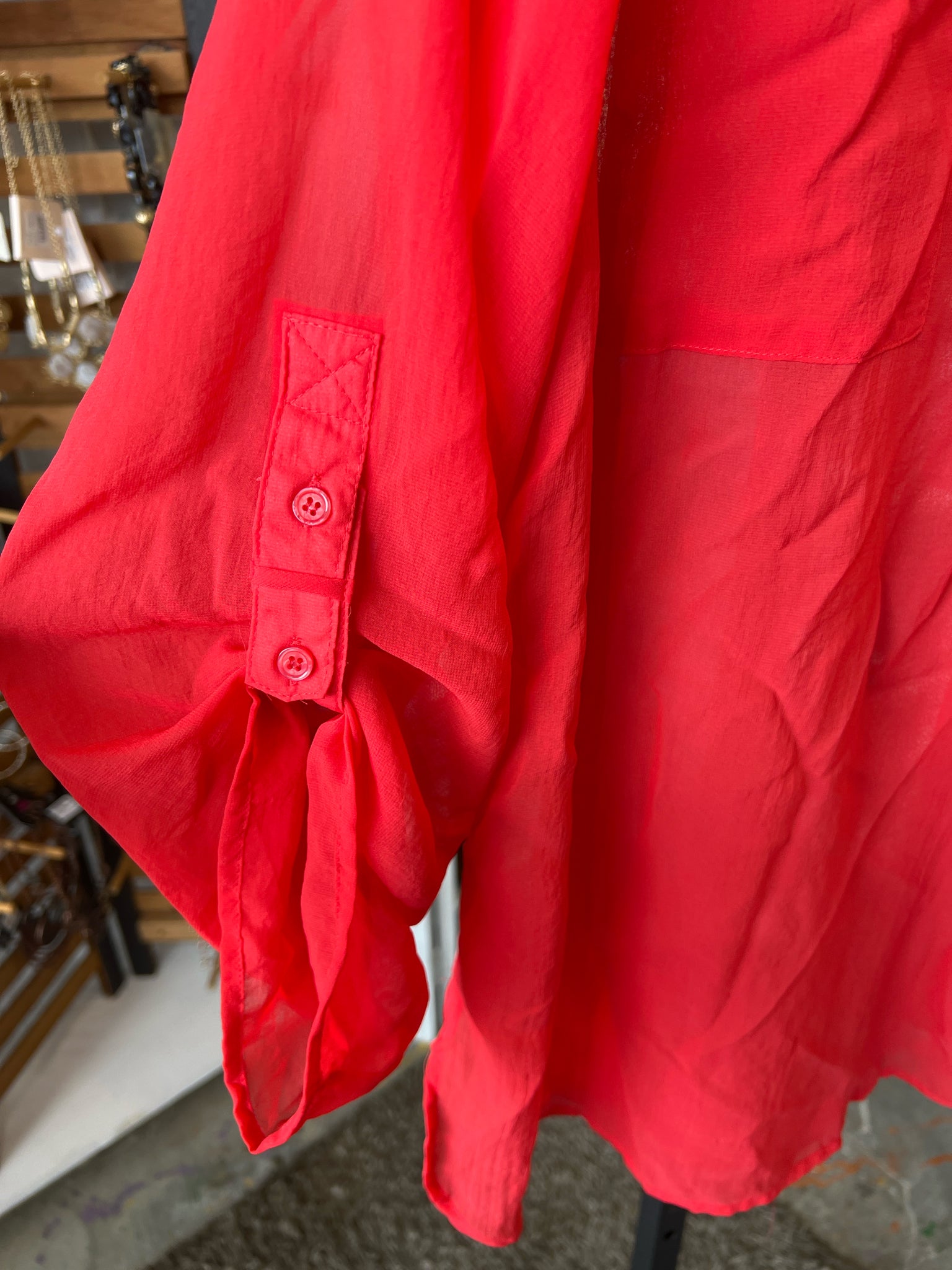 Como Womens Tops Size XL Blouse