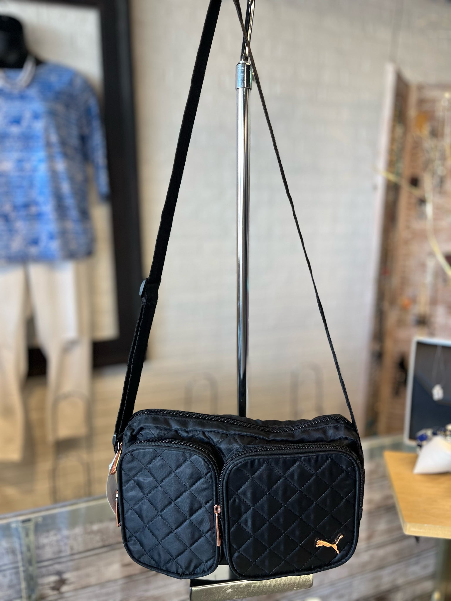 PUMA Black Purse