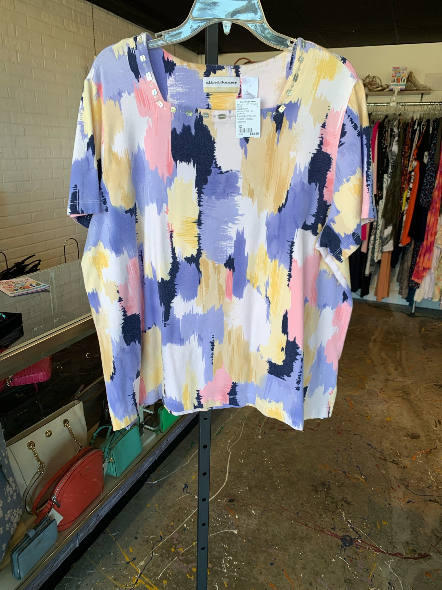 Alfred Dunner Plus Tops Size 1X Blouse