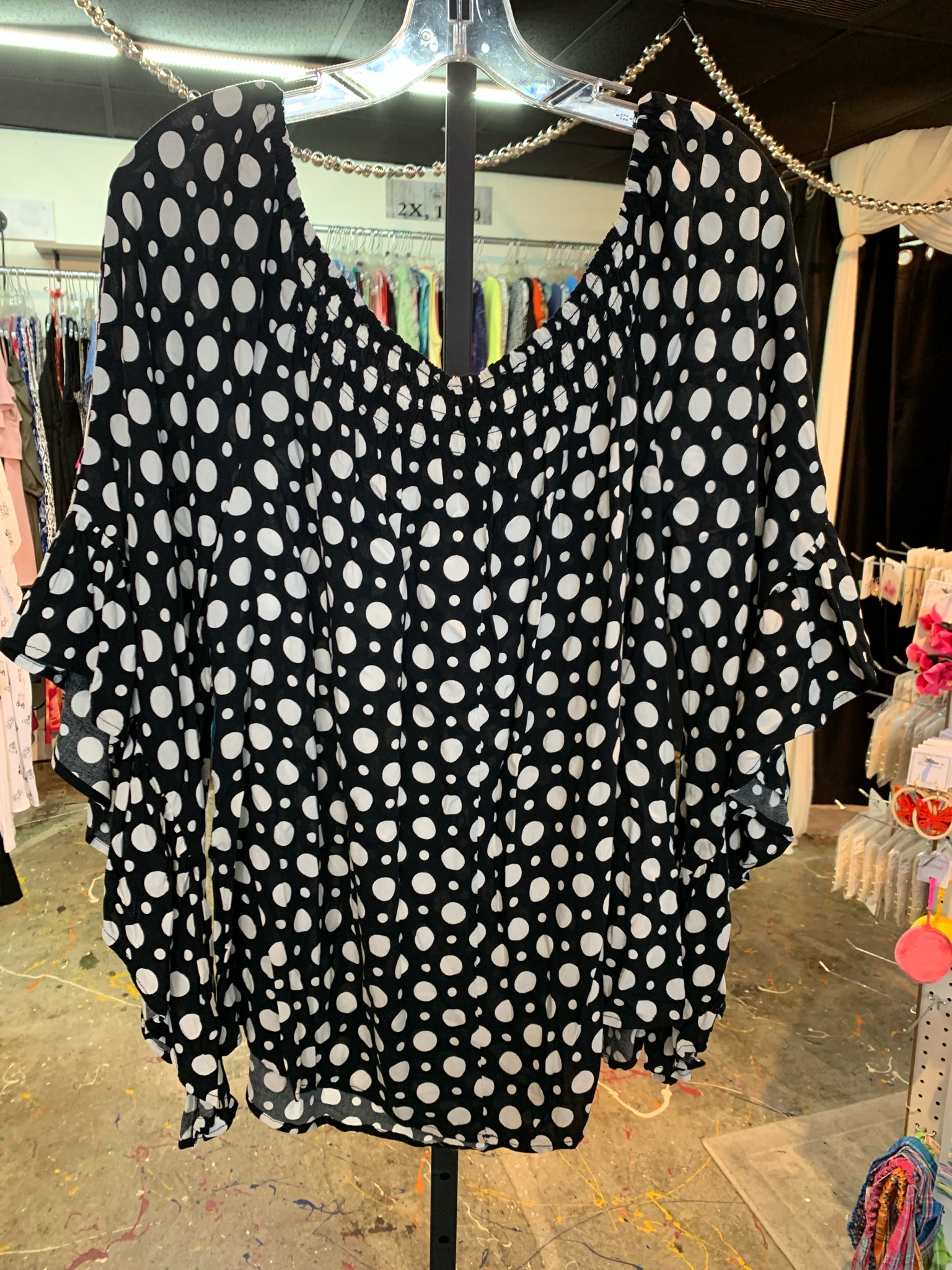 Unique Spectrum Plus Tops Size 2X Blouse