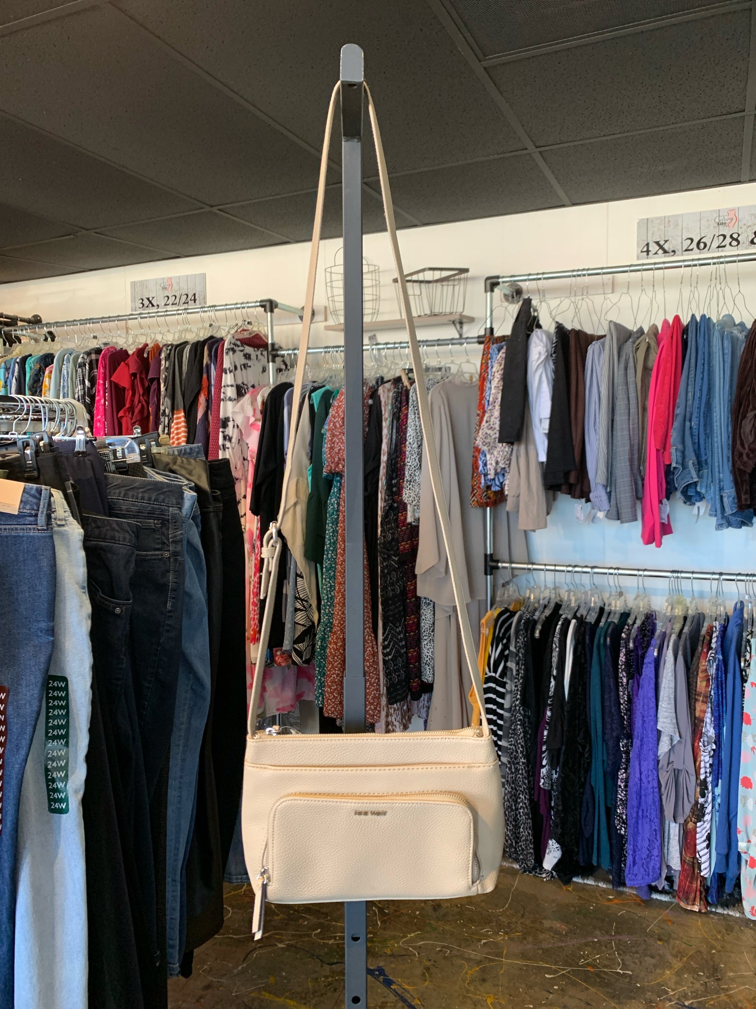 NINE WEST Beige Purse