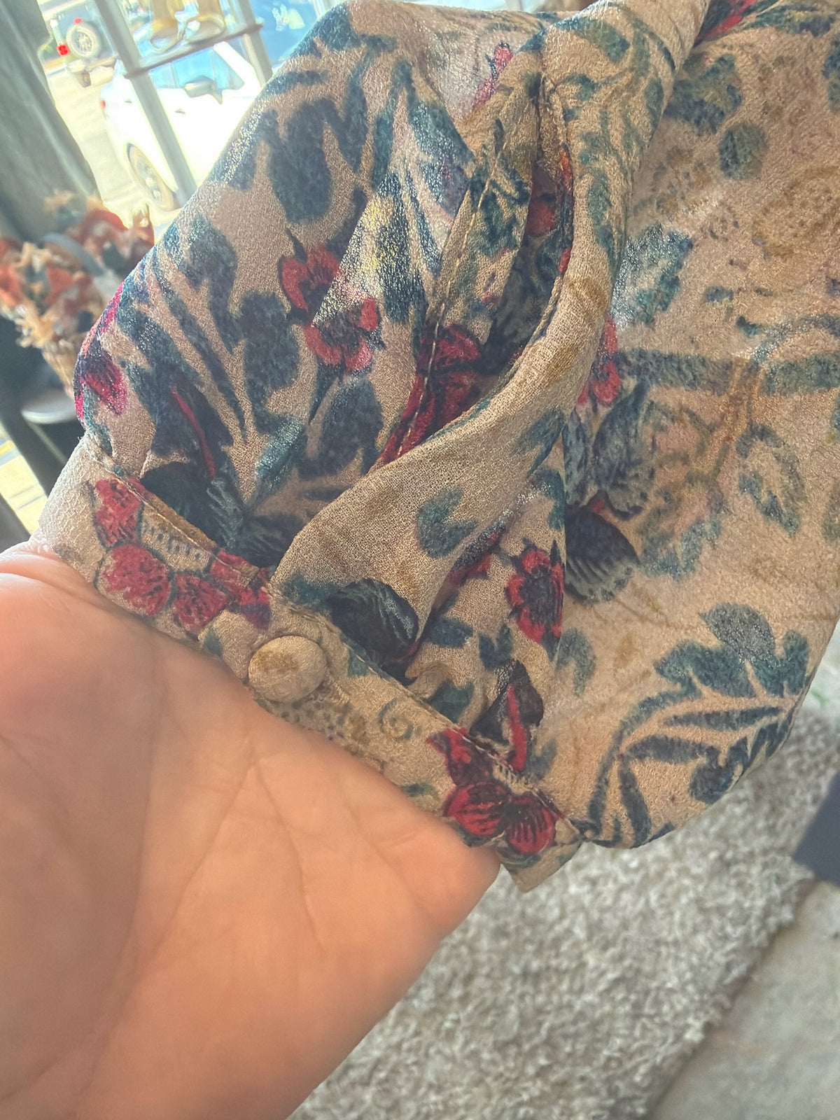 VINTAGE AMERICA Plus Tops Size 1X Blouse