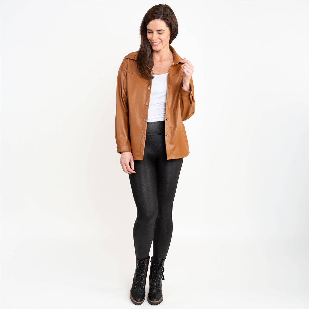 SALE - Avril Vegan Leather Jacket