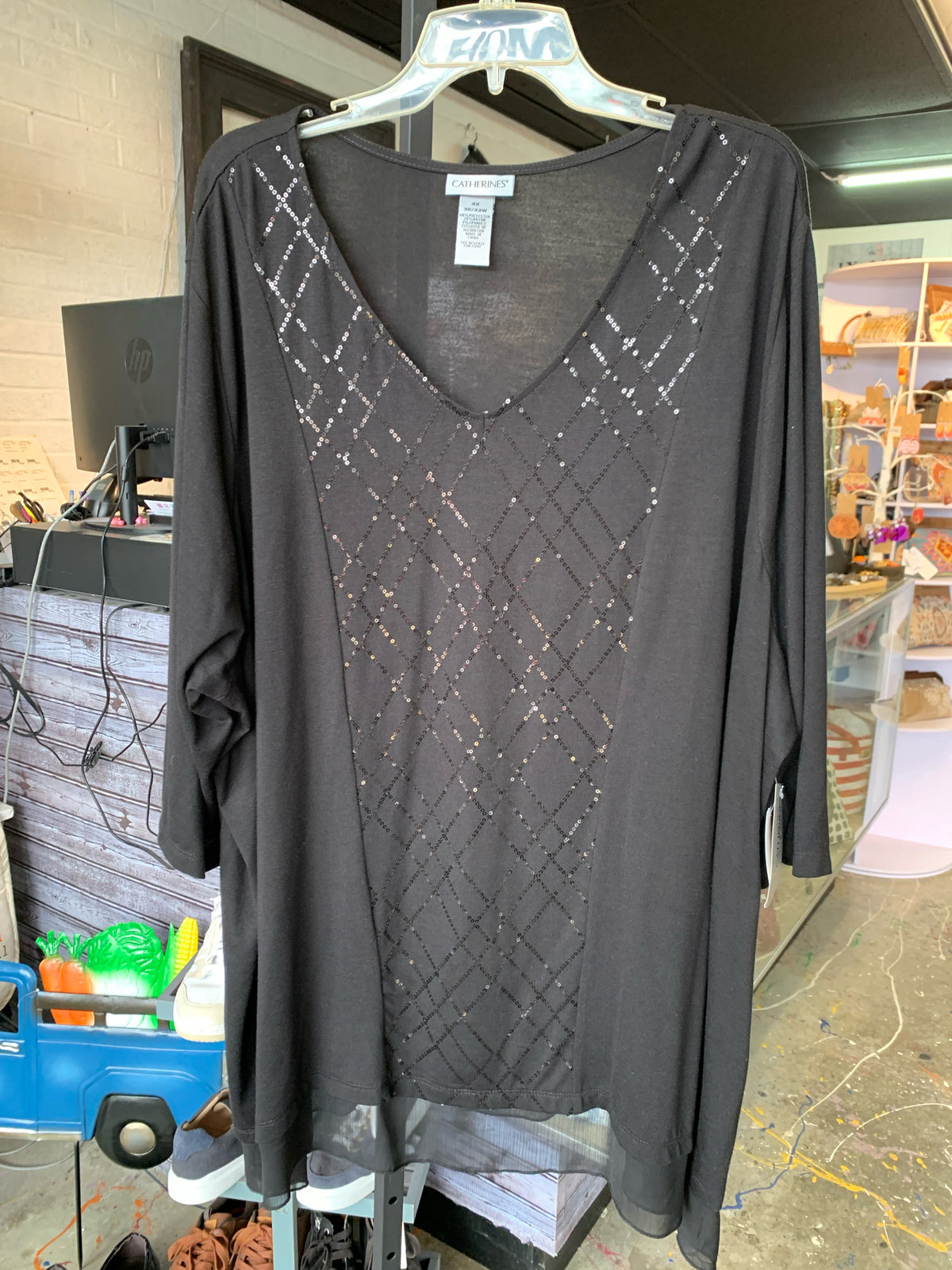 Catherines Plus Tops Size 30/32 Blouse