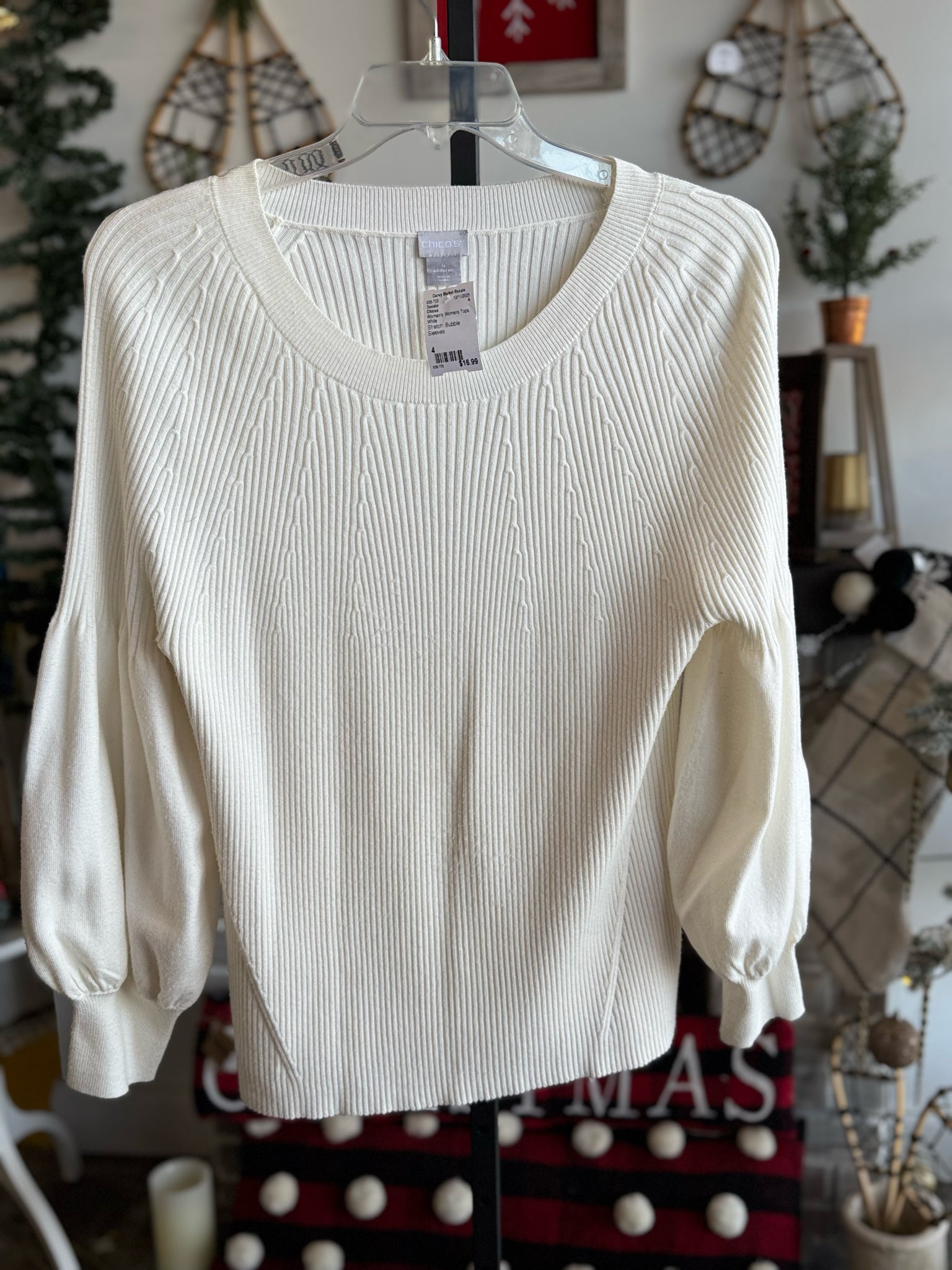 Chicos Womens Tops Size 4 Sweater