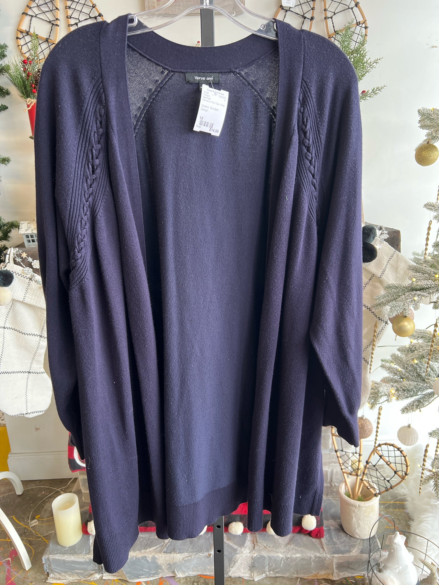 Verve ami Plus Tops Size 1X Cardigan