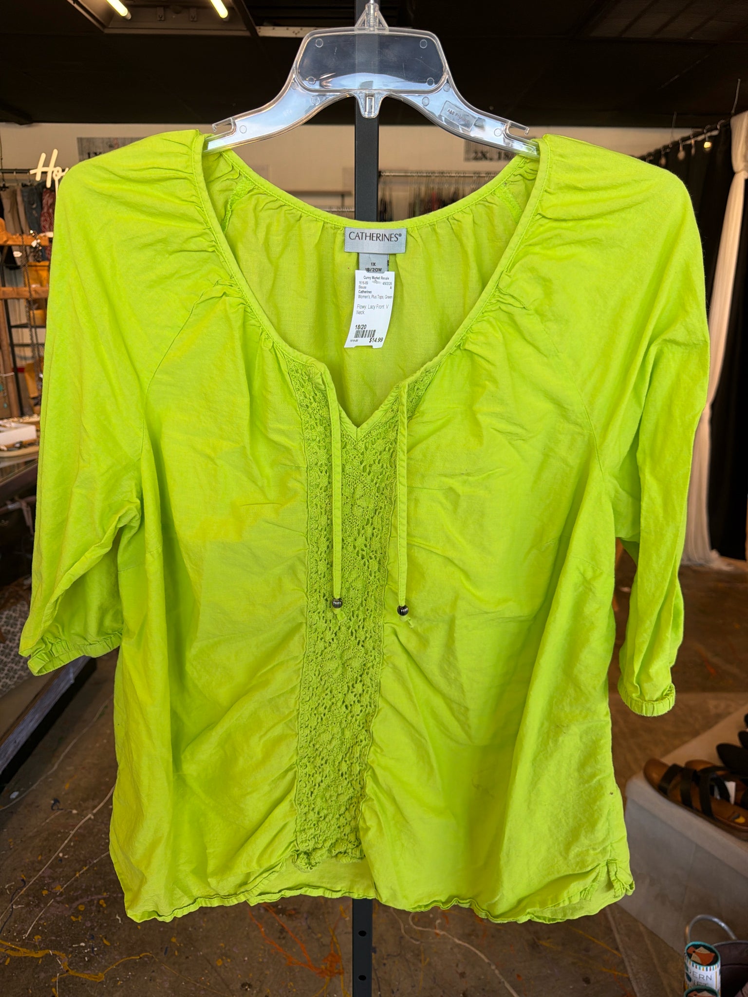 Catherines Plus Tops Size 18/20 Blouse