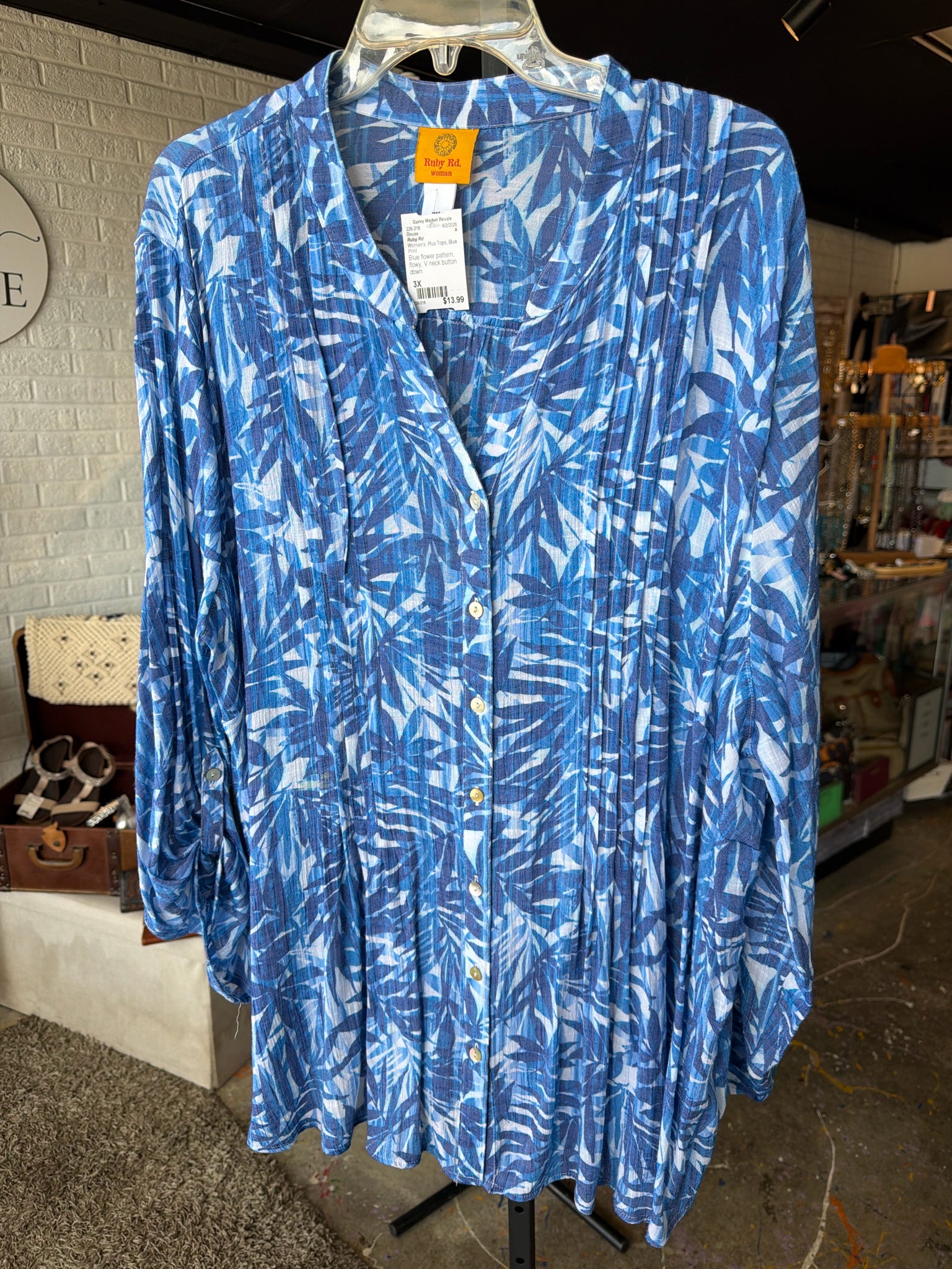 Ruby Rd. Plus Tops Size 3X Blouse
