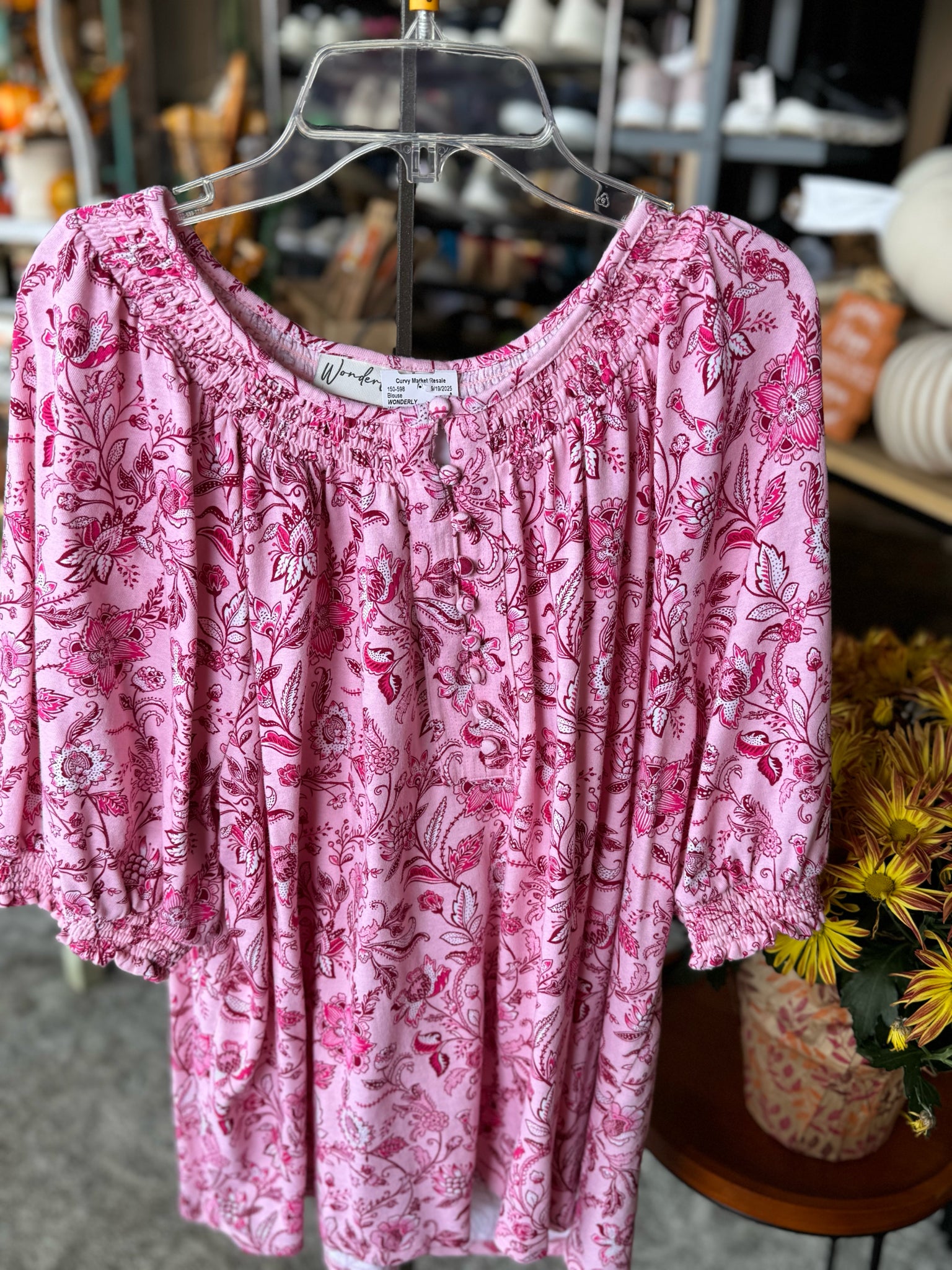 WONDERLY Womens Tops Size XXL Blouse