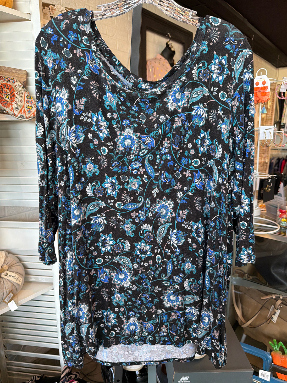 Willi Smith Plus Tops Size 1X Blouse