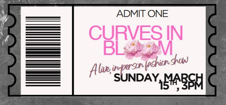 Curves in Bloom Admission ticket