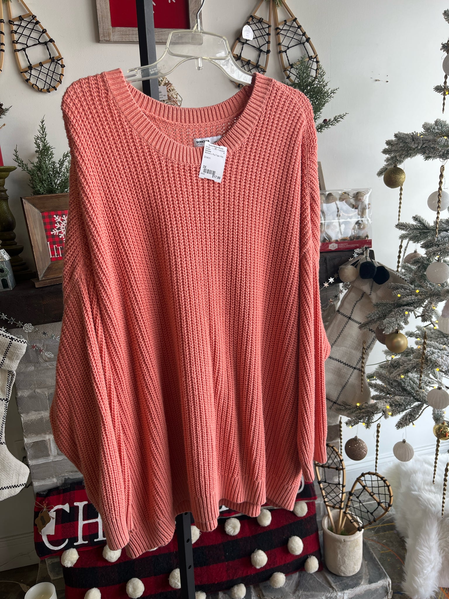 Sonoma Plus Tops Size 3X Sweater