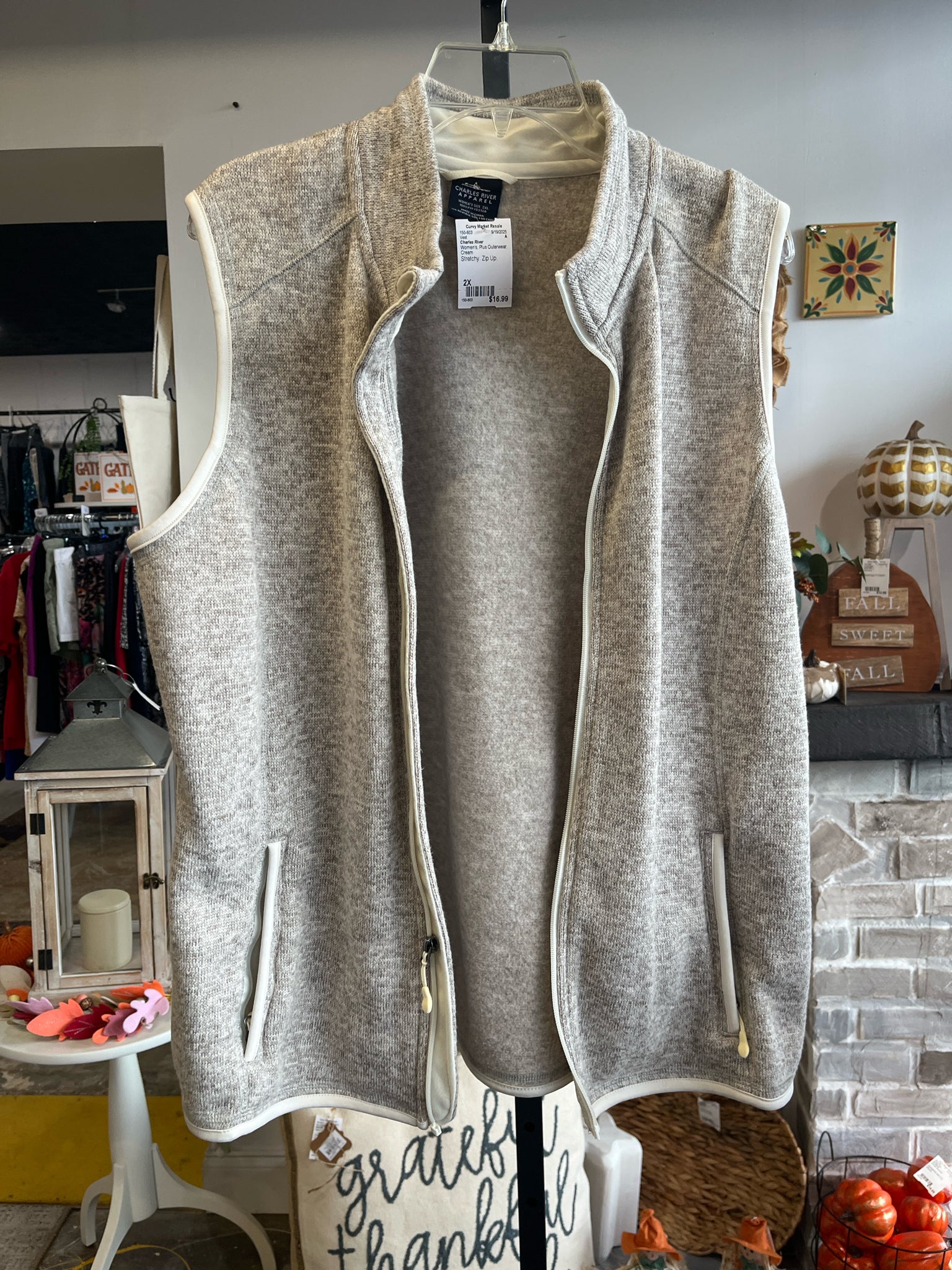 Charles River Plus Outerwear Size 2X Vest