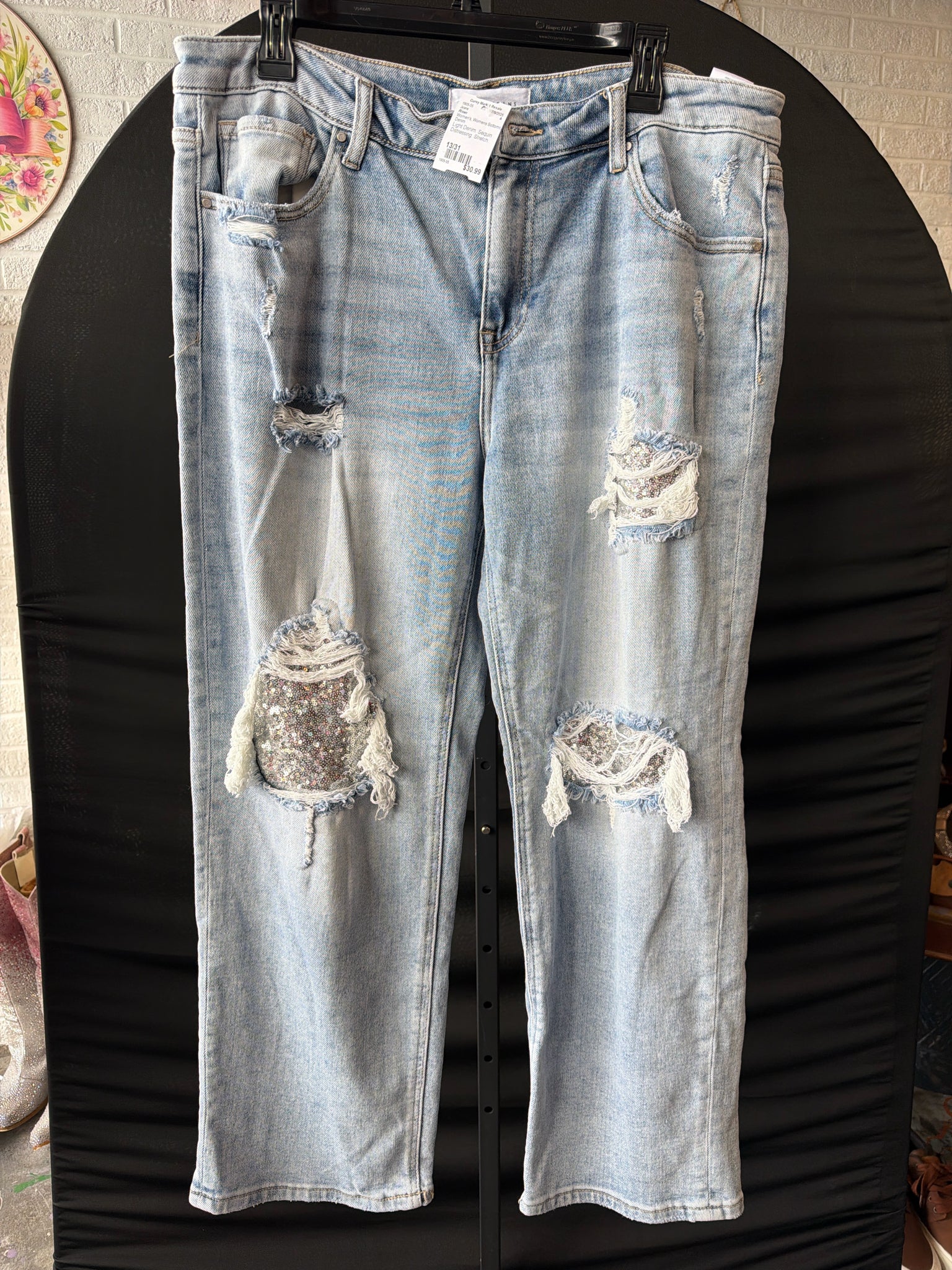 Risen Womens Bottoms Size 13/31 Jeans