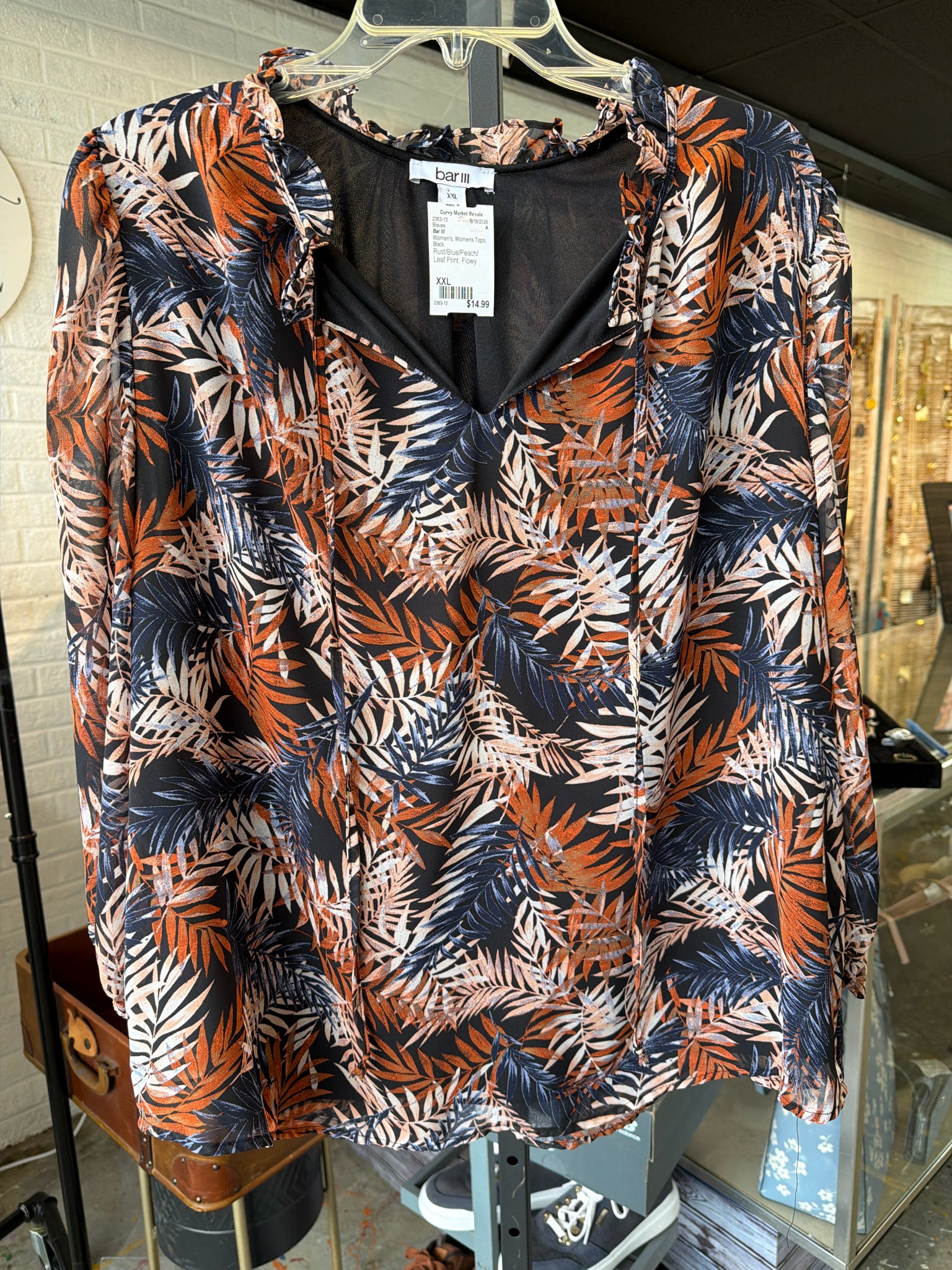 Bar lll Womens Tops Size XXL Blouse