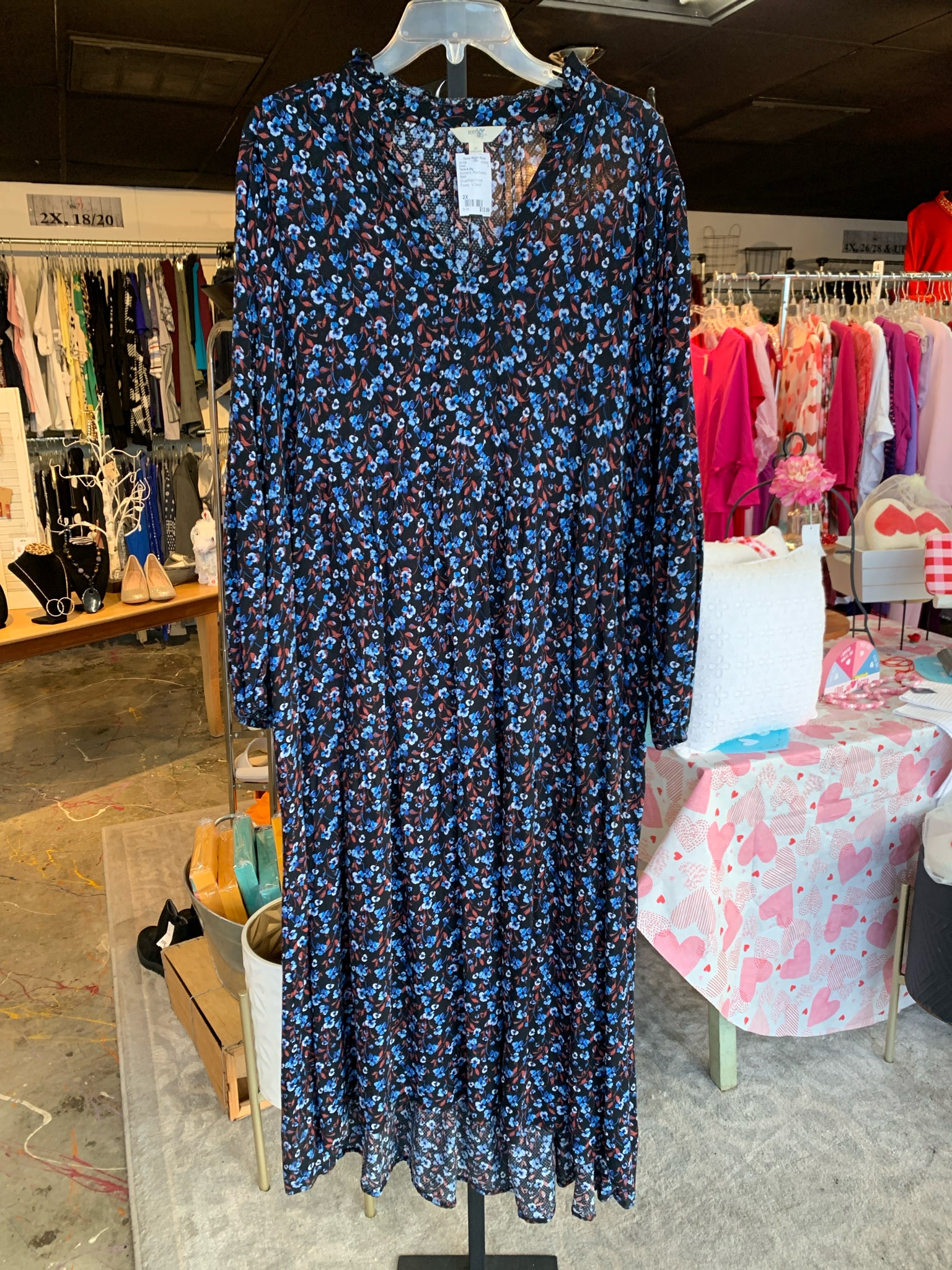 Terra & Sky Plus Dresses Size 2X Dress