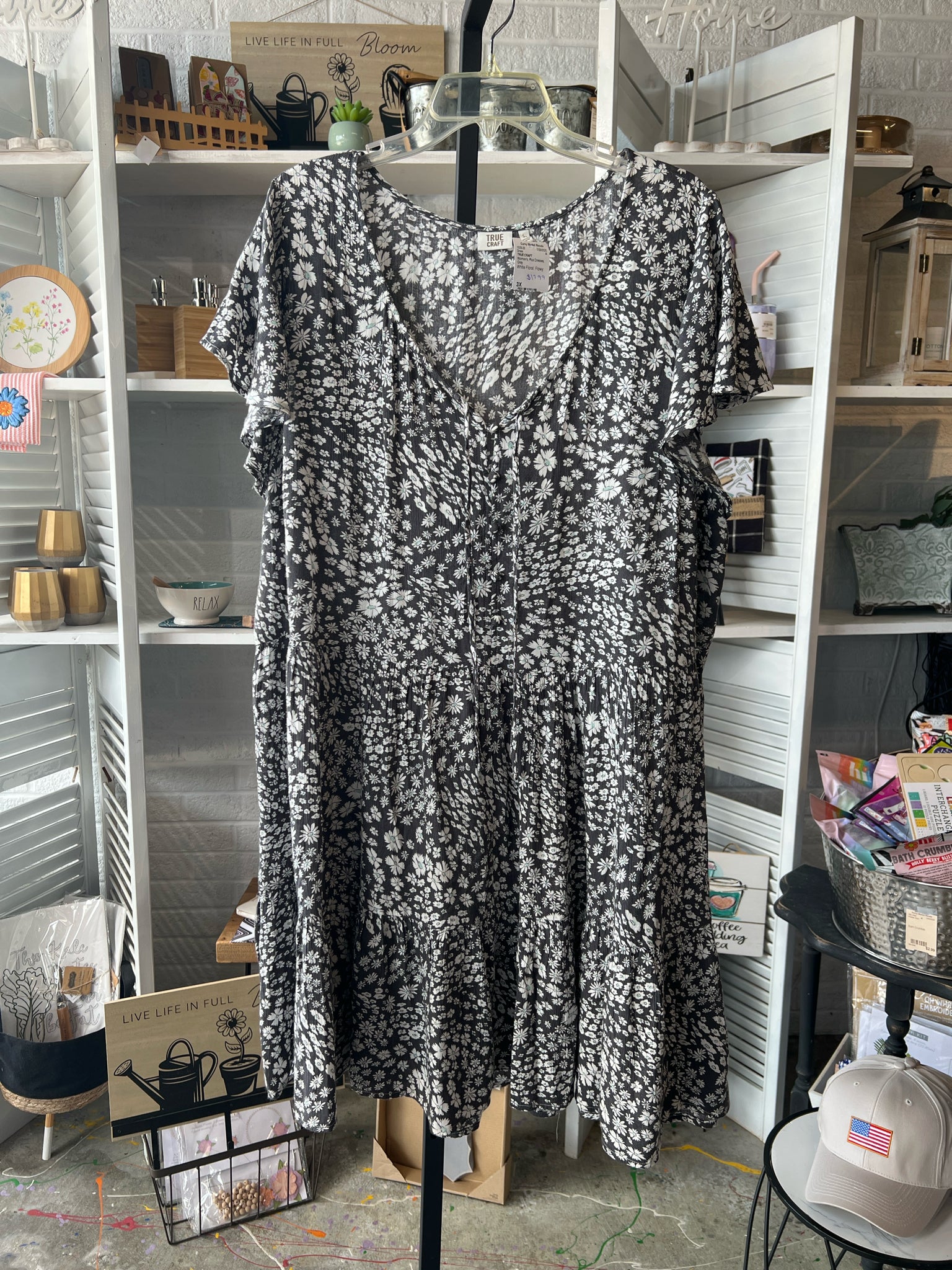 TRUE CRAFT Plus Dresses Size 3X Dress