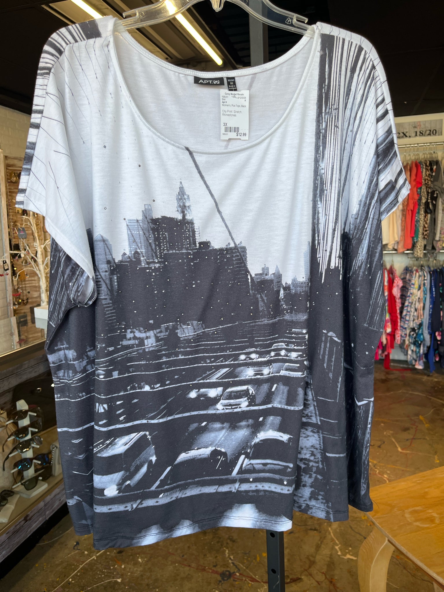 Apt 9 Plus Tops Size 3X Shirt
